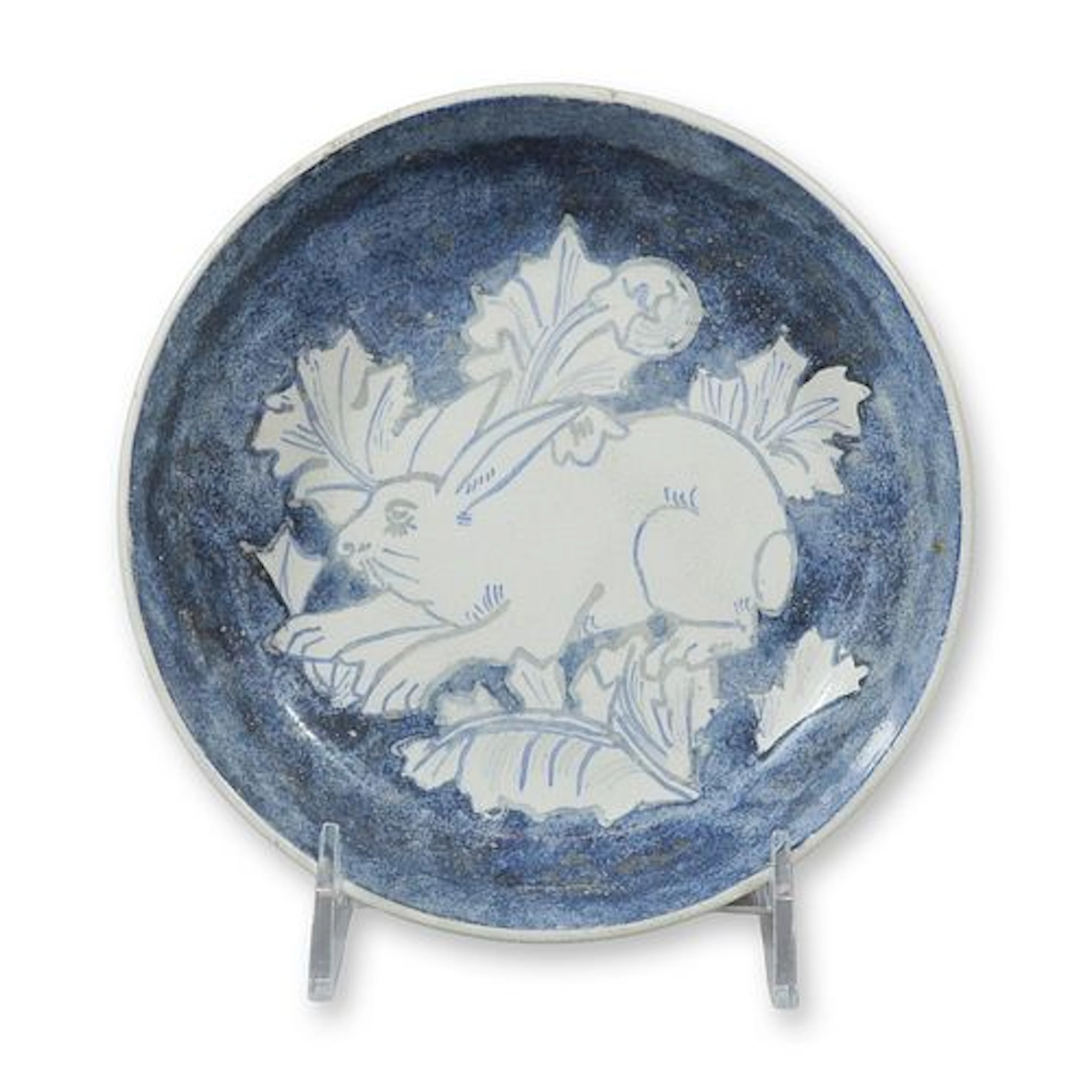 Wedgwood Stoneware Dish with Rabbit Motif