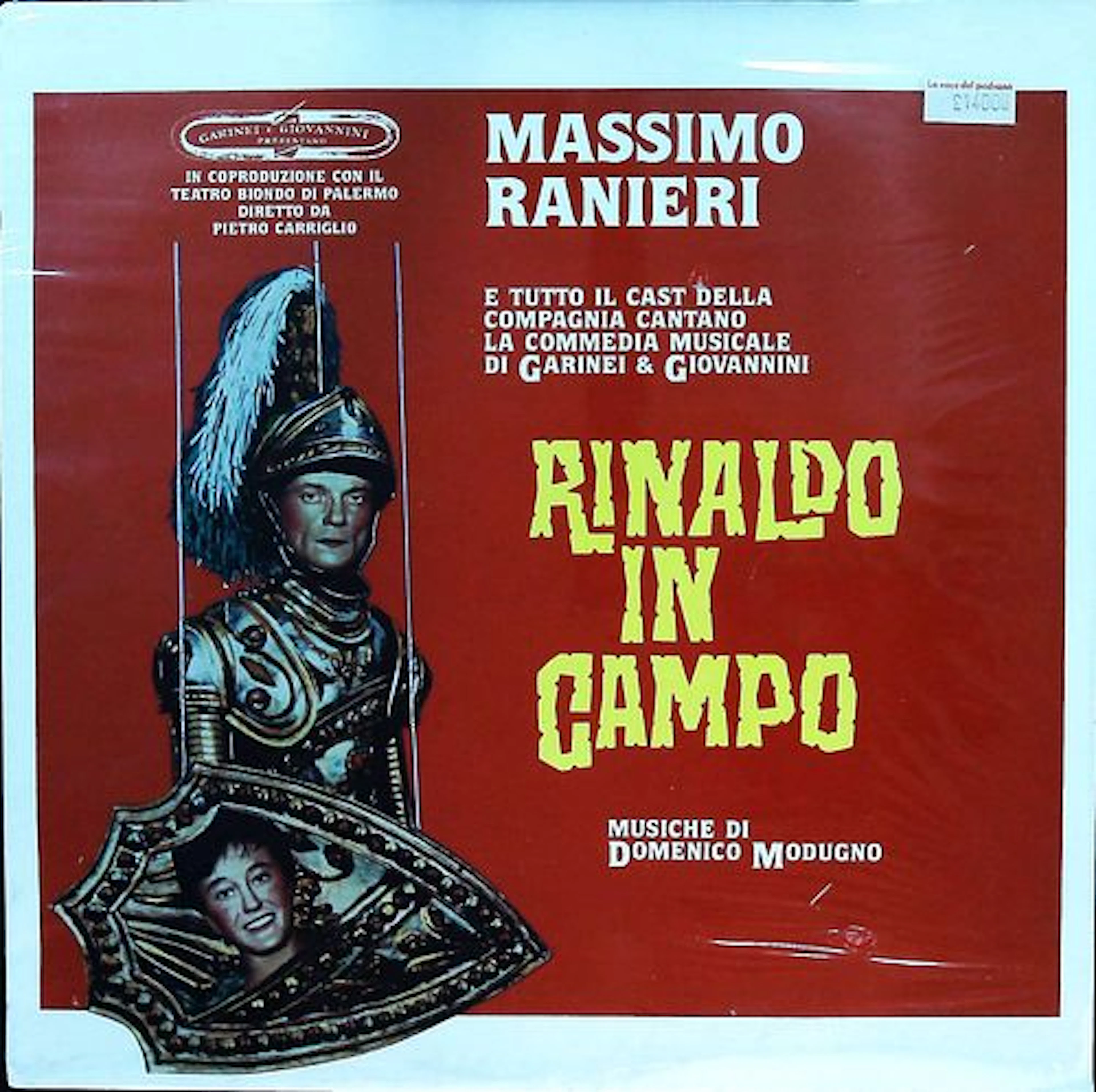 Rinaldo in Campo Italian Cast LP