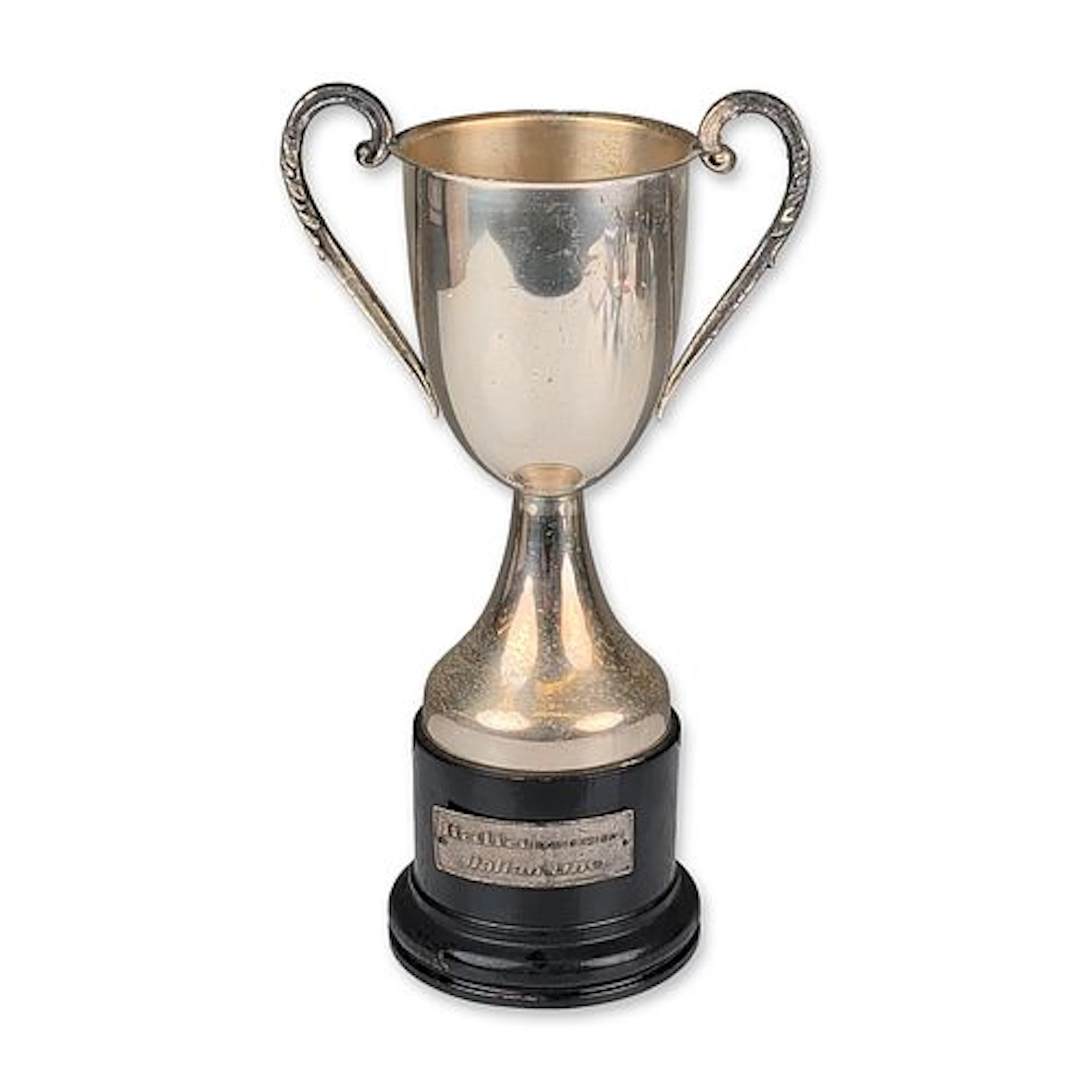 Rota G. B. Italian Line Silvered Metal Trophy Cup