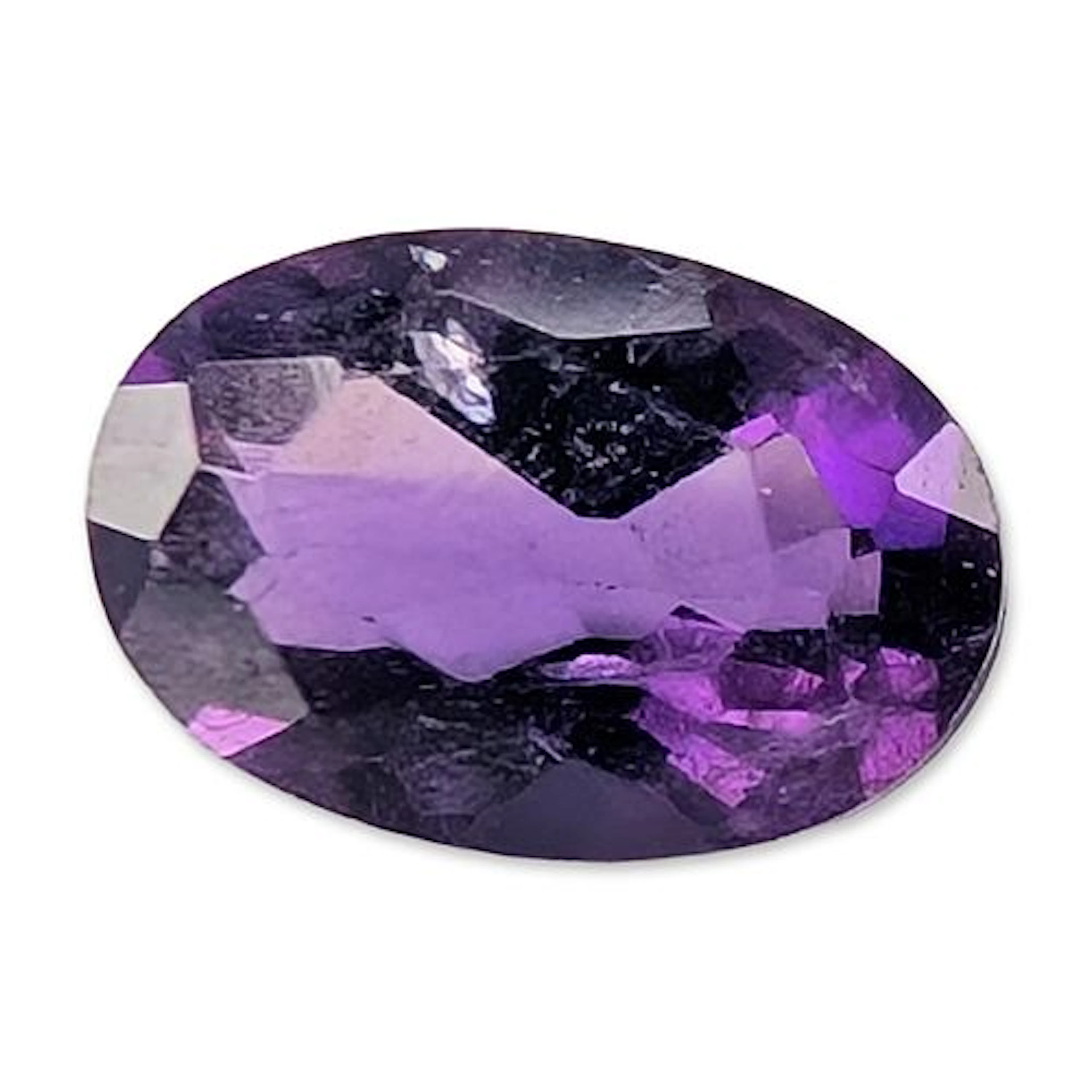 Loose Oval Faceted Amethyst