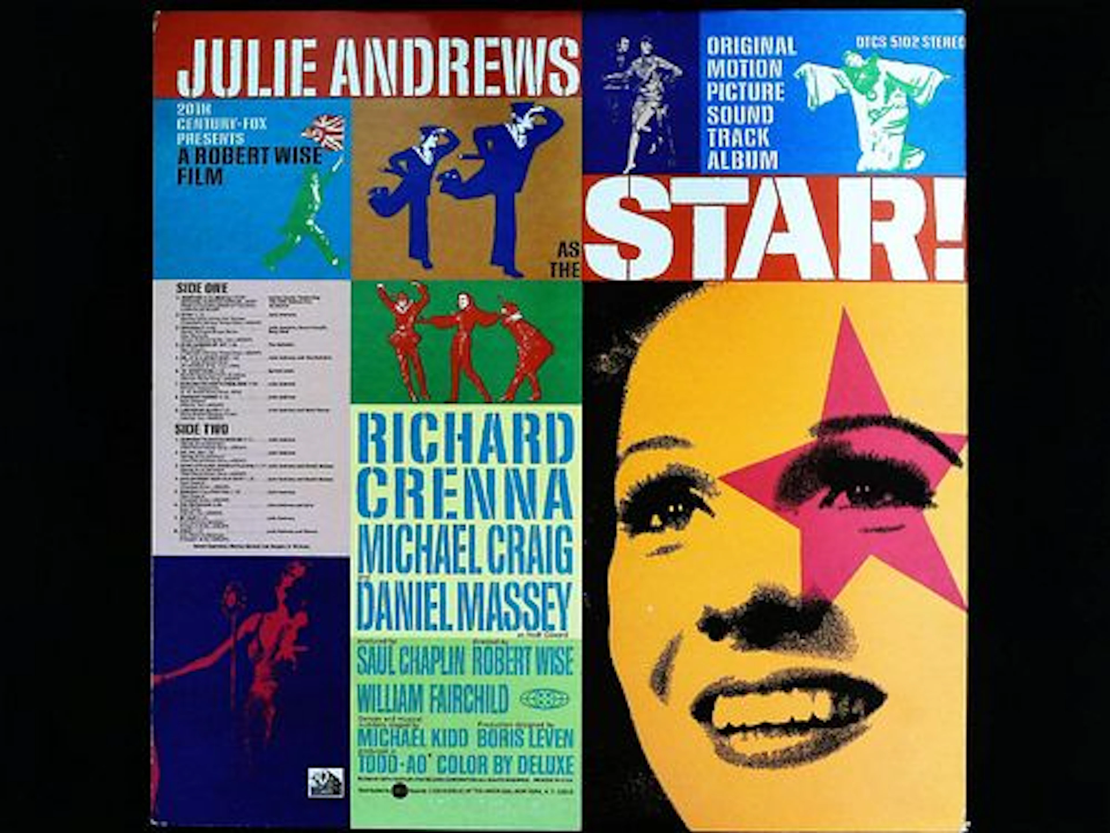 Julie Andrews Star! Original Motion Picture Soundtrack Vinyl LP 1968