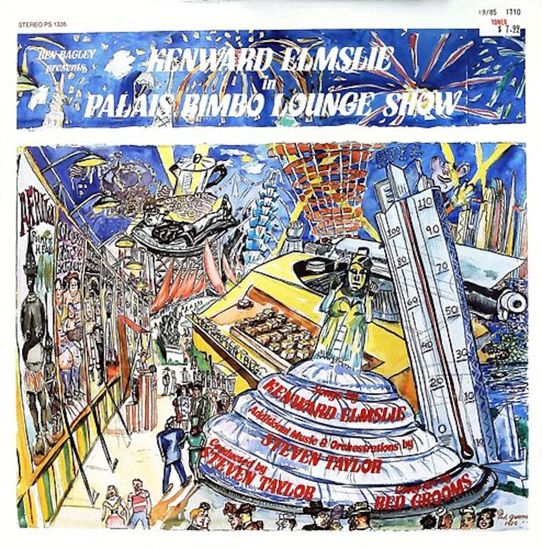 Kenward Elmslie in Palais Bimbo Lounge Show Vinyl Record Album