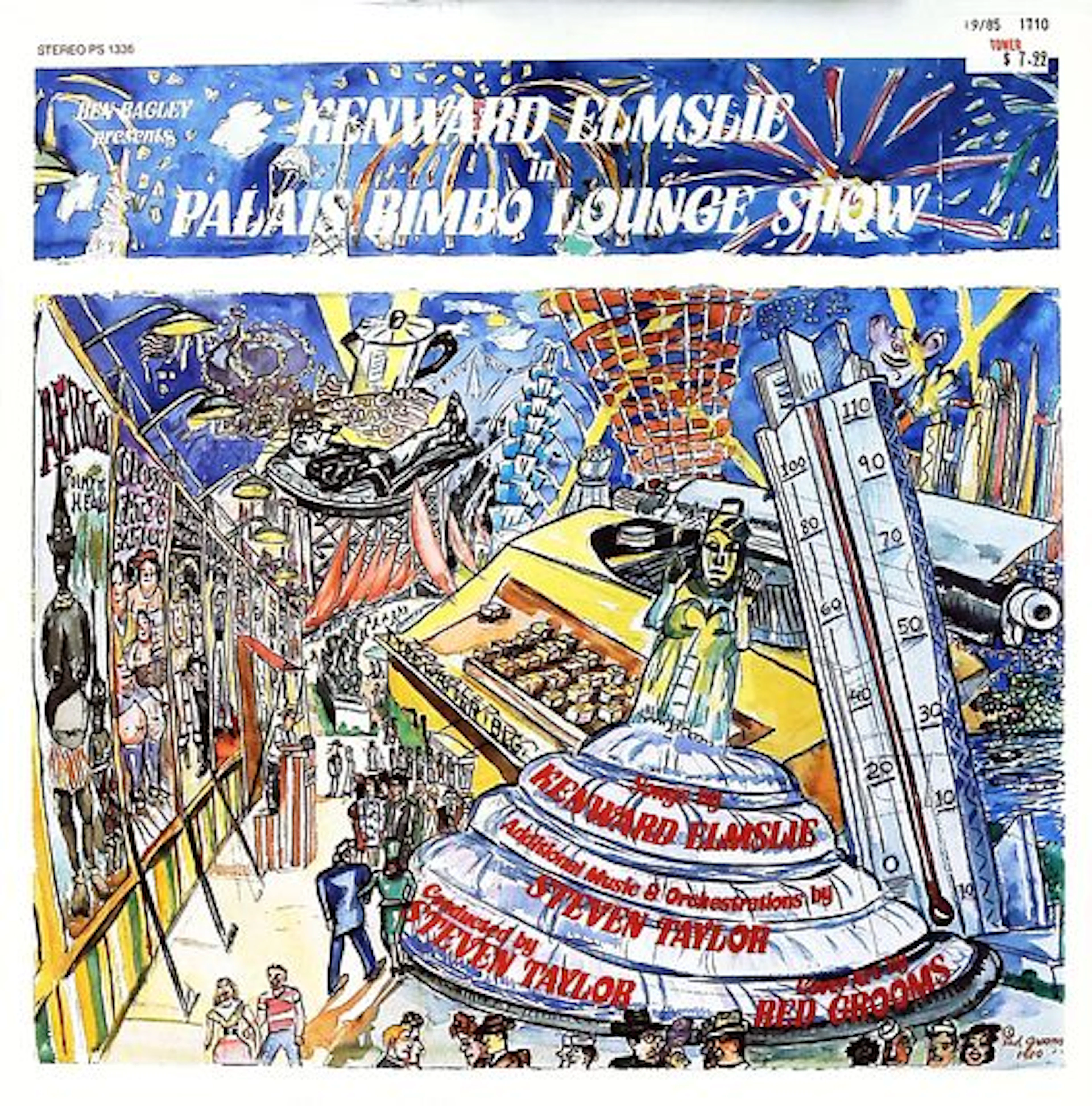 Kenward Elmslie in Palais Bimbo Lounge Show Vinyl Record Album