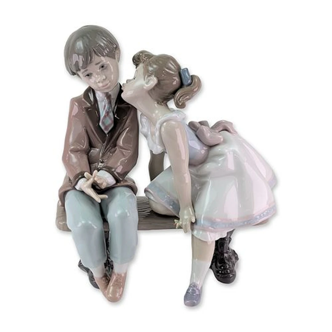 Lladro Ten and Growing Porcelain Figurine 7635