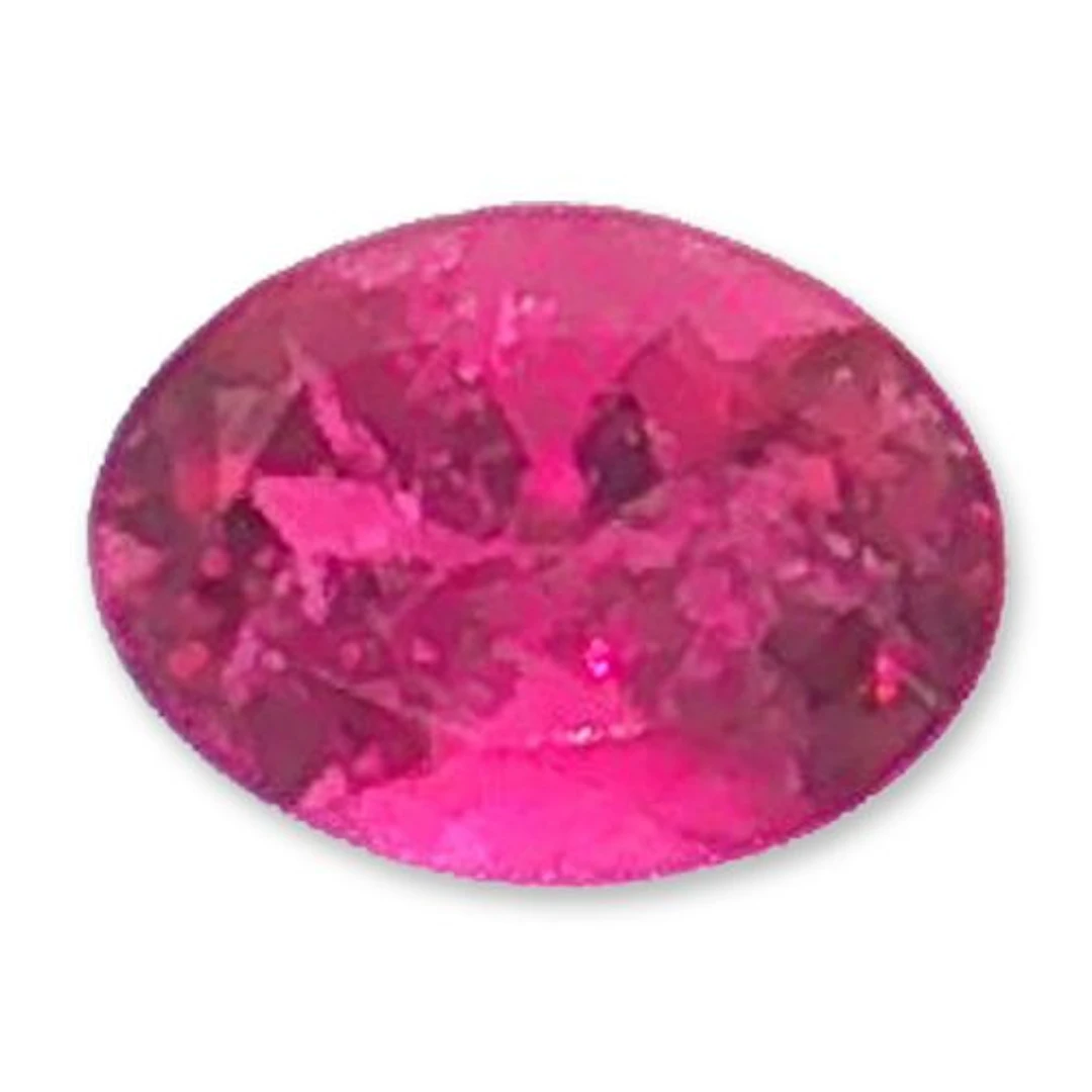 Oval Cut Pigeon Blood Red Loose Citrine