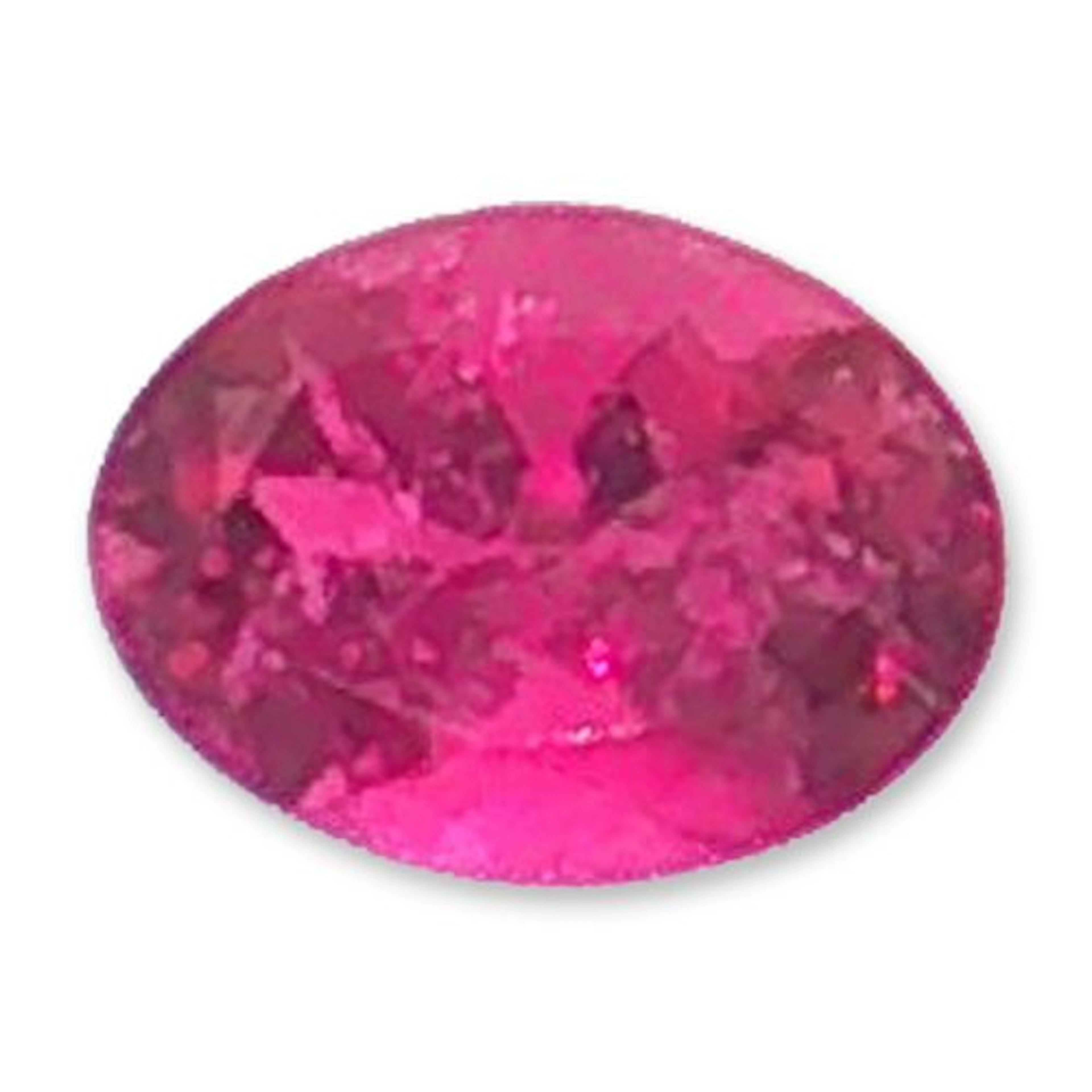Oval Cut Pigeon Blood Red Loose Citrine