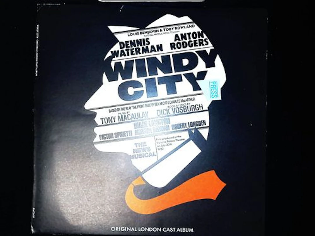 Windy City Original London Cast Album Vinyl LP 1982 EMI EMC 3420