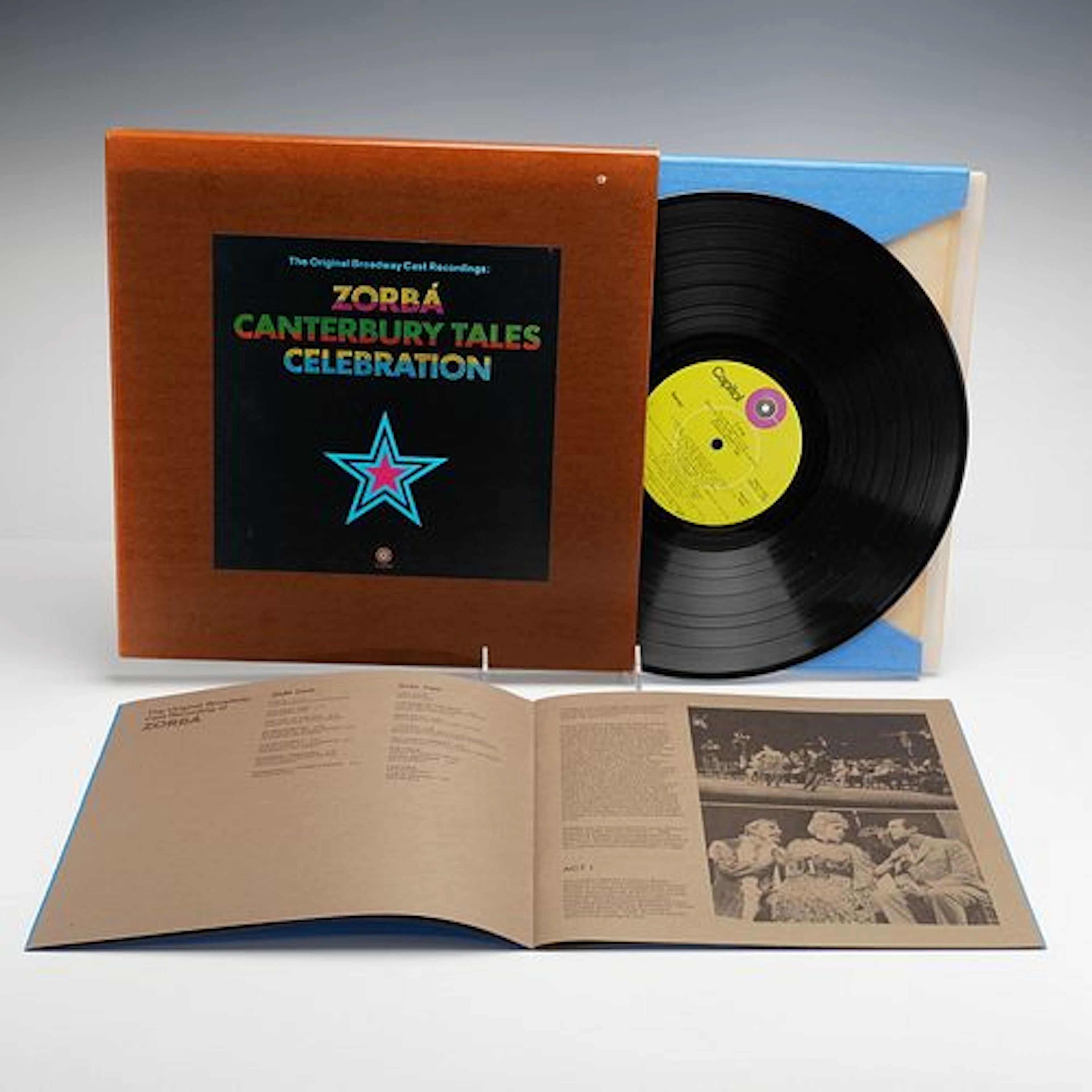 Zorba/Canterbury Tales/Celebration Original Broadway Cast Vinyl Records
