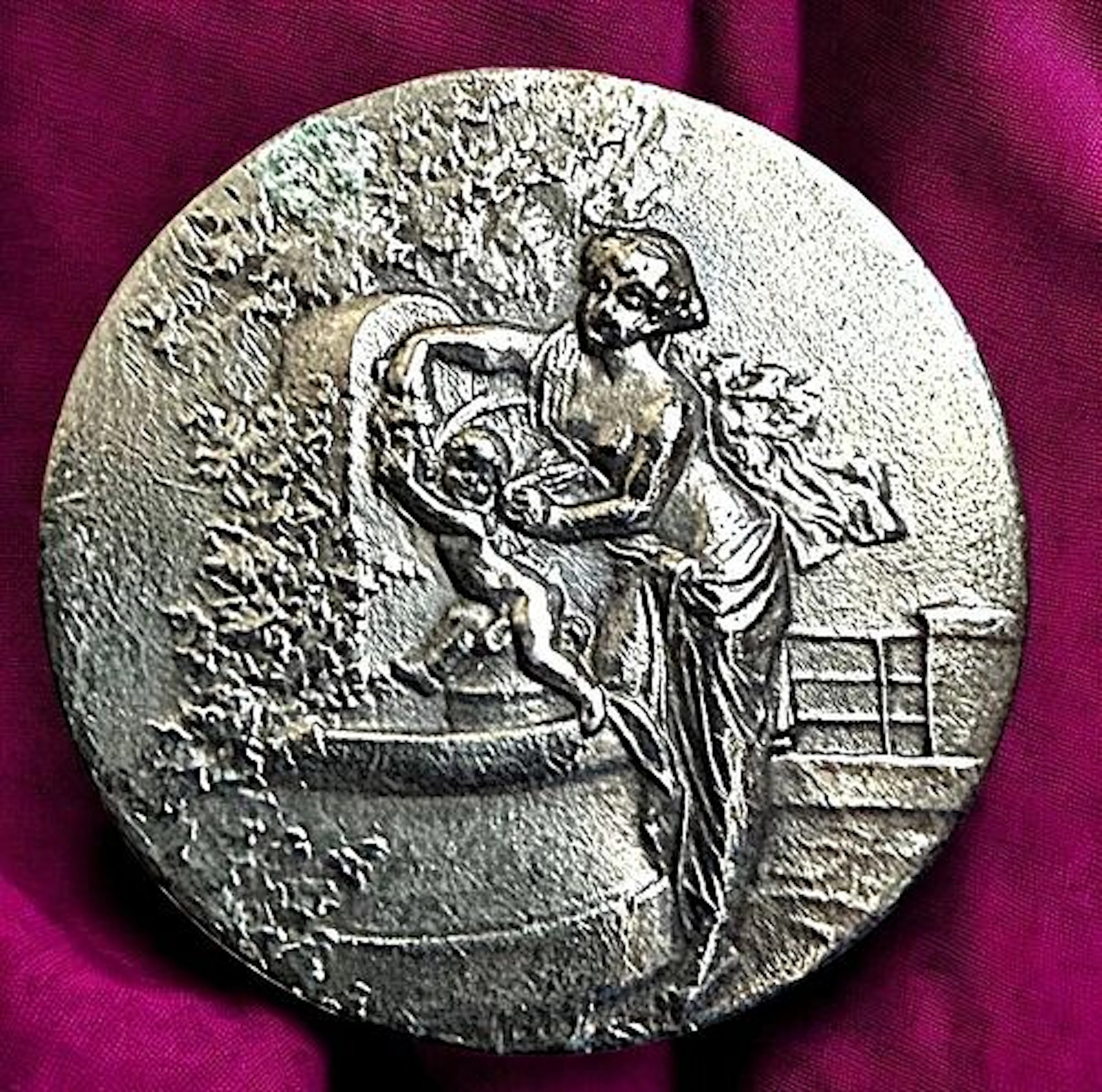 A DIVISION ONE THIRD AVENUE SILVER BUTTON