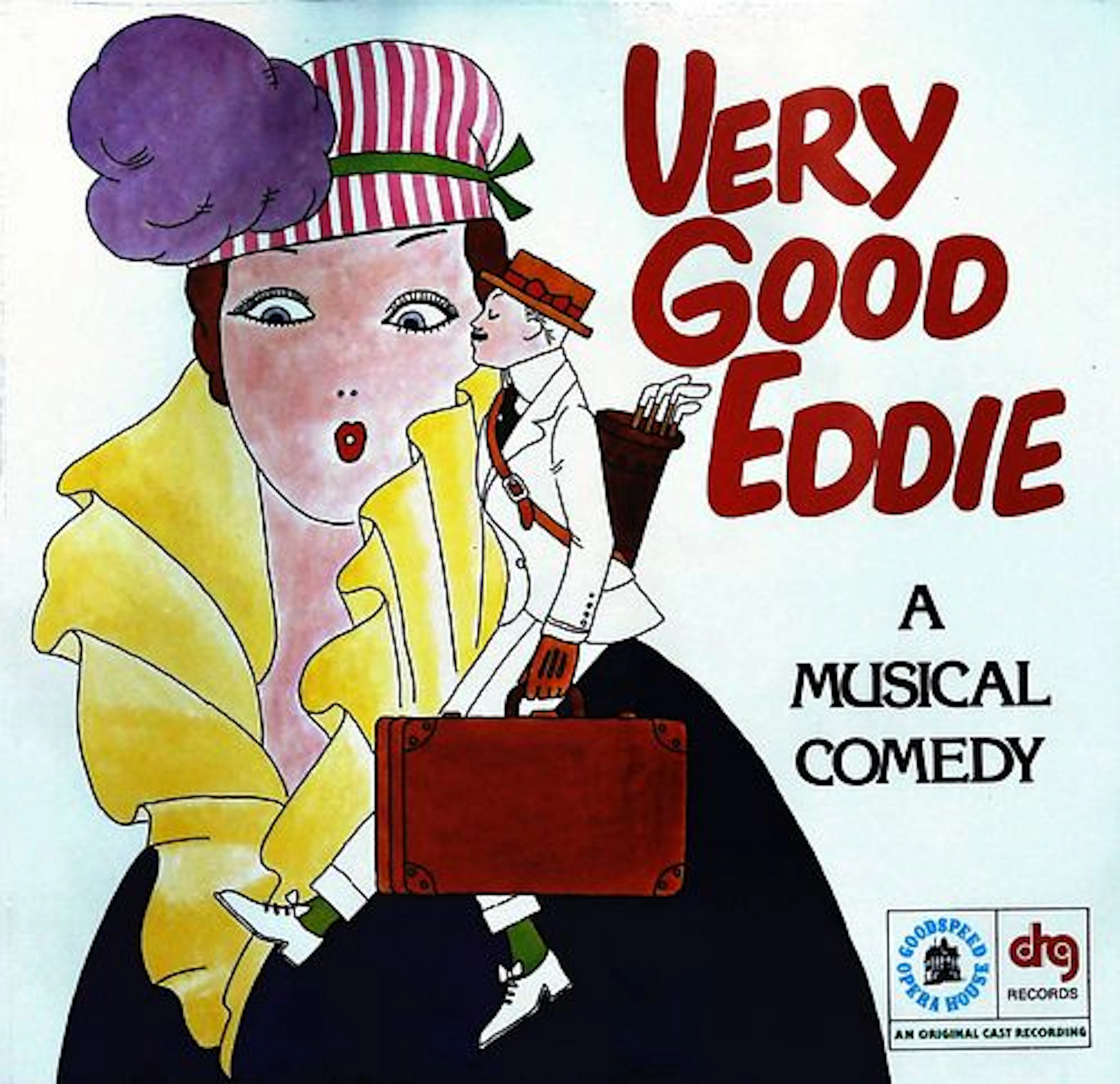 Very Good Eddie: A Musical Comedy Original Cast Recording LP, DRG 6100