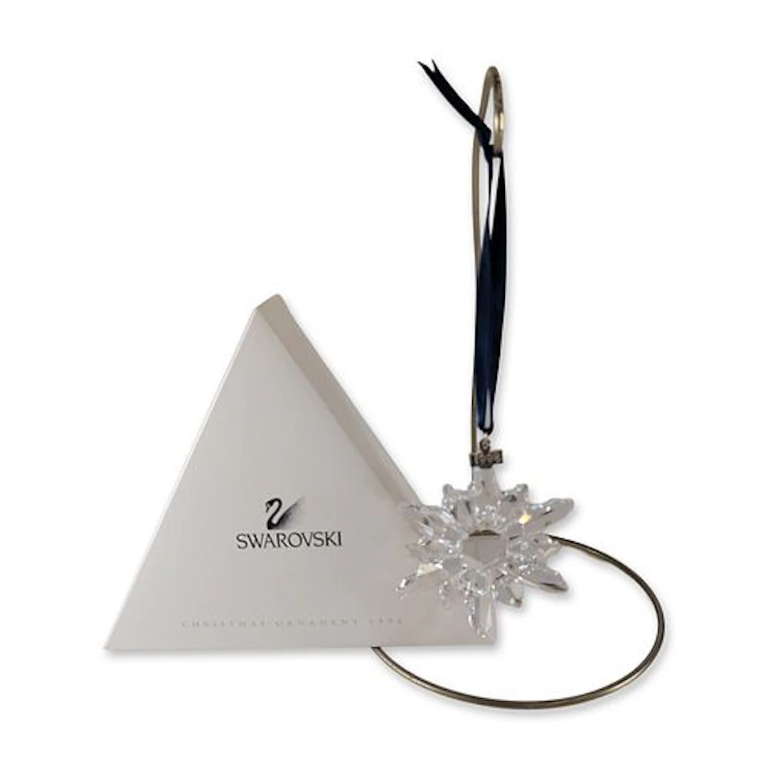 Swarovski Crystal 1998 Annual Edition Snowflake Christmas Ornament