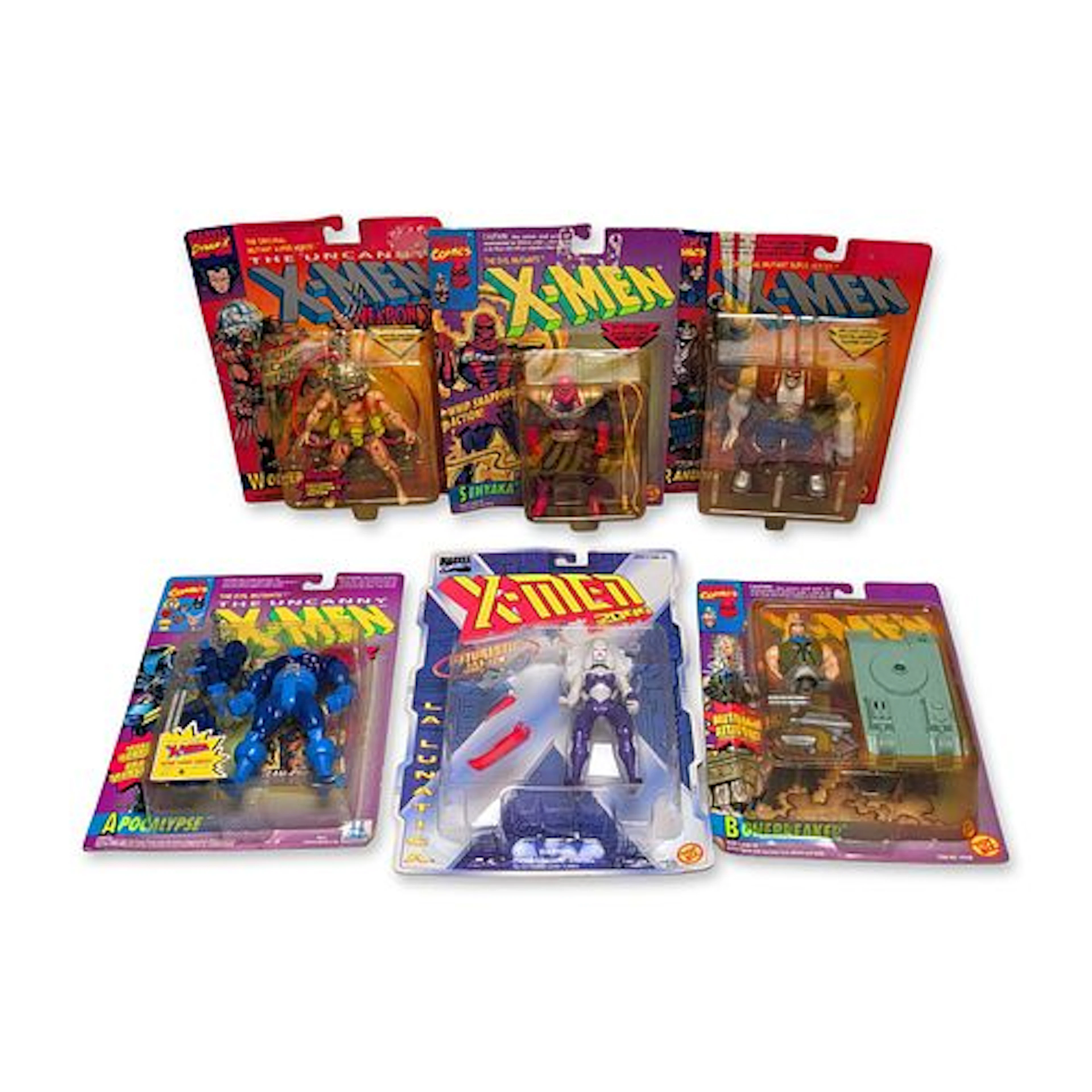 Collection of Toy Biz Marvel X-Men Factory Sealed Action Figurines