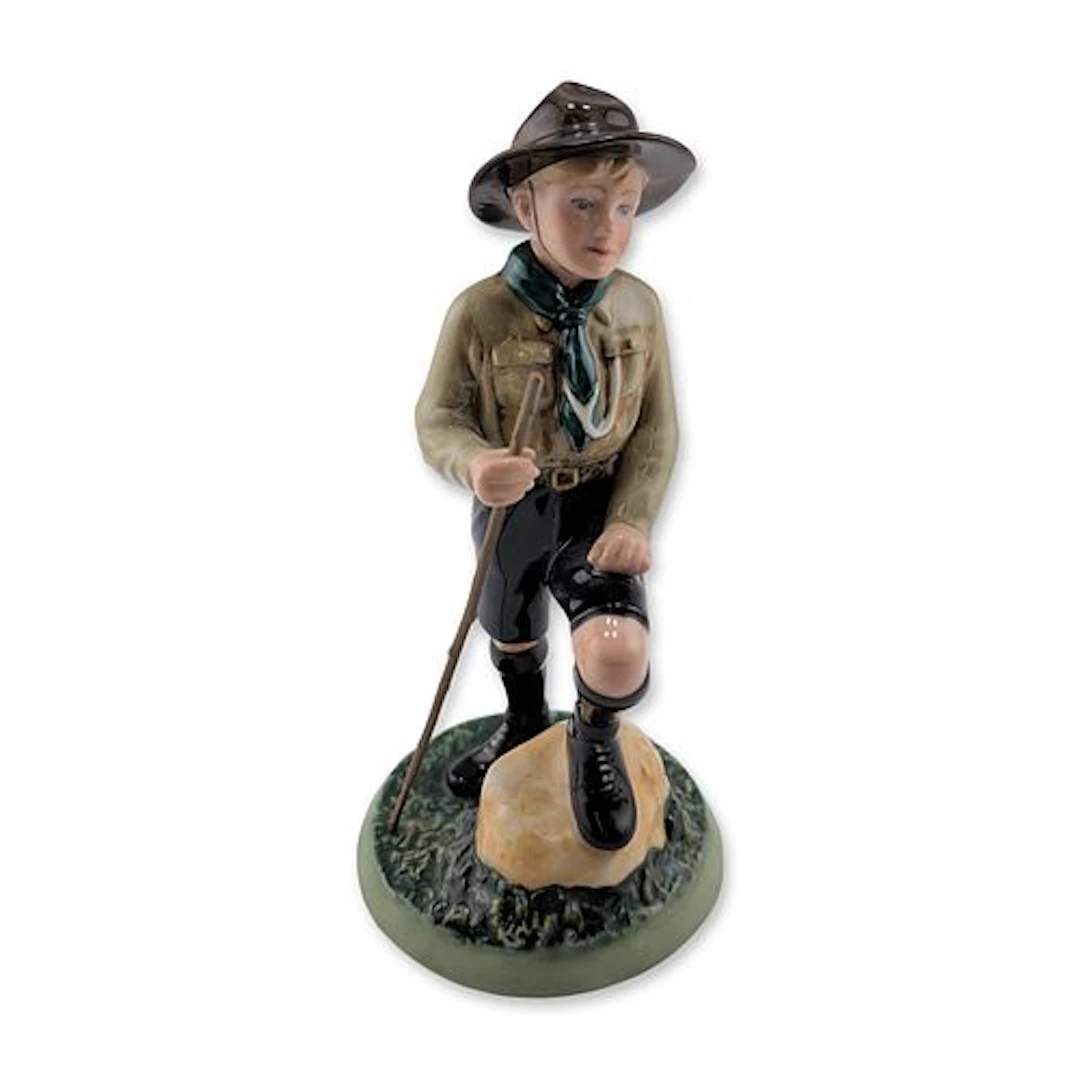 Royal Doulton Porcelain Figurine, Boy Scout HN3462