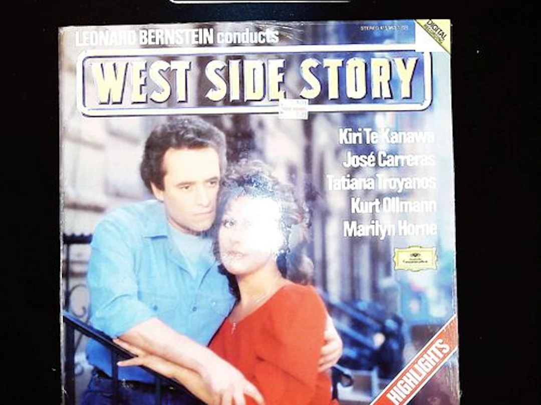 Leonard Bernstein Conducts West Side Story Highlights Vinyl LP Deutsche