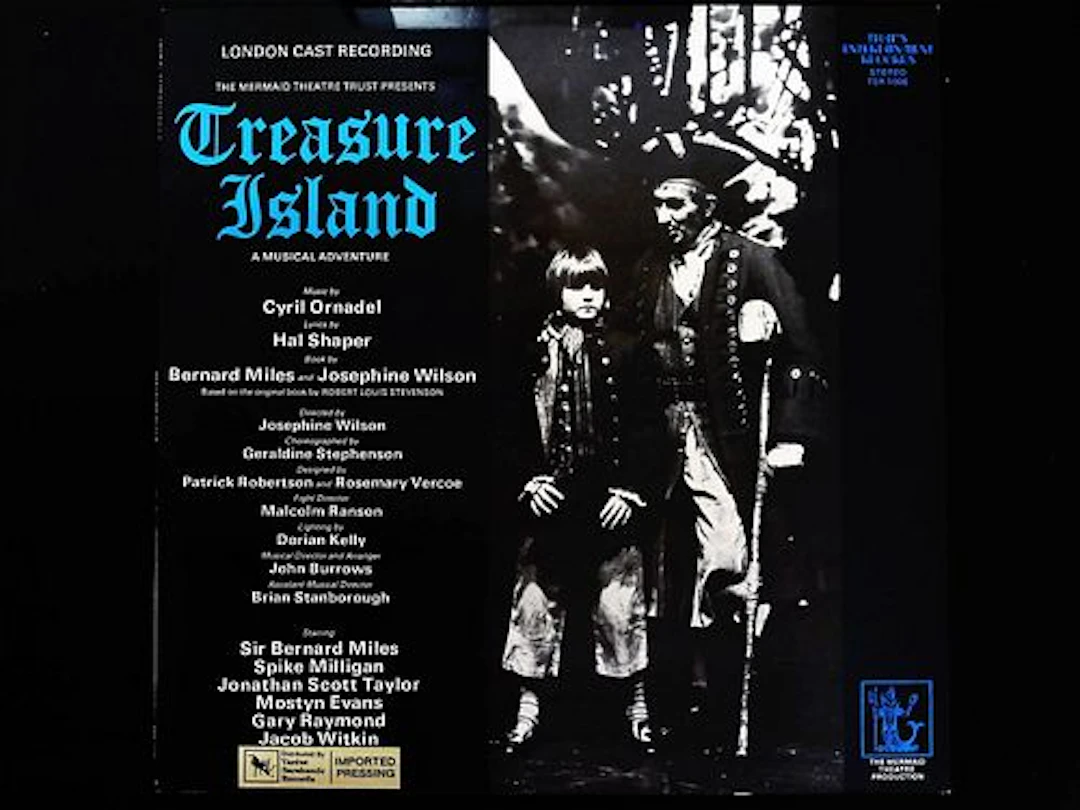 Cyril Ornadel Hal Shaper Treasure Island The Musical London Cast LP Vinyl