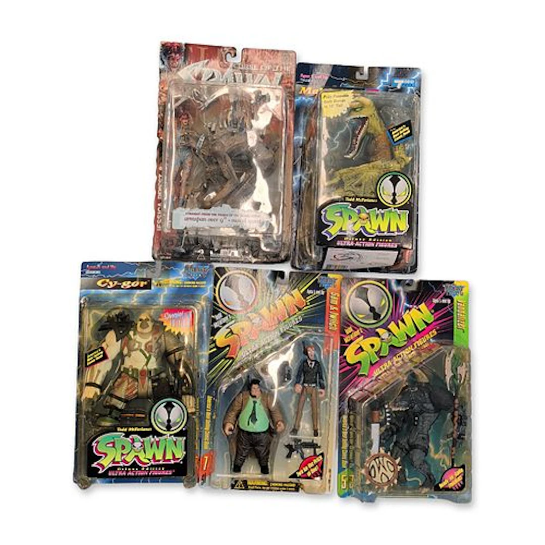 5pc Todd McFarlane Spawn Action Figures