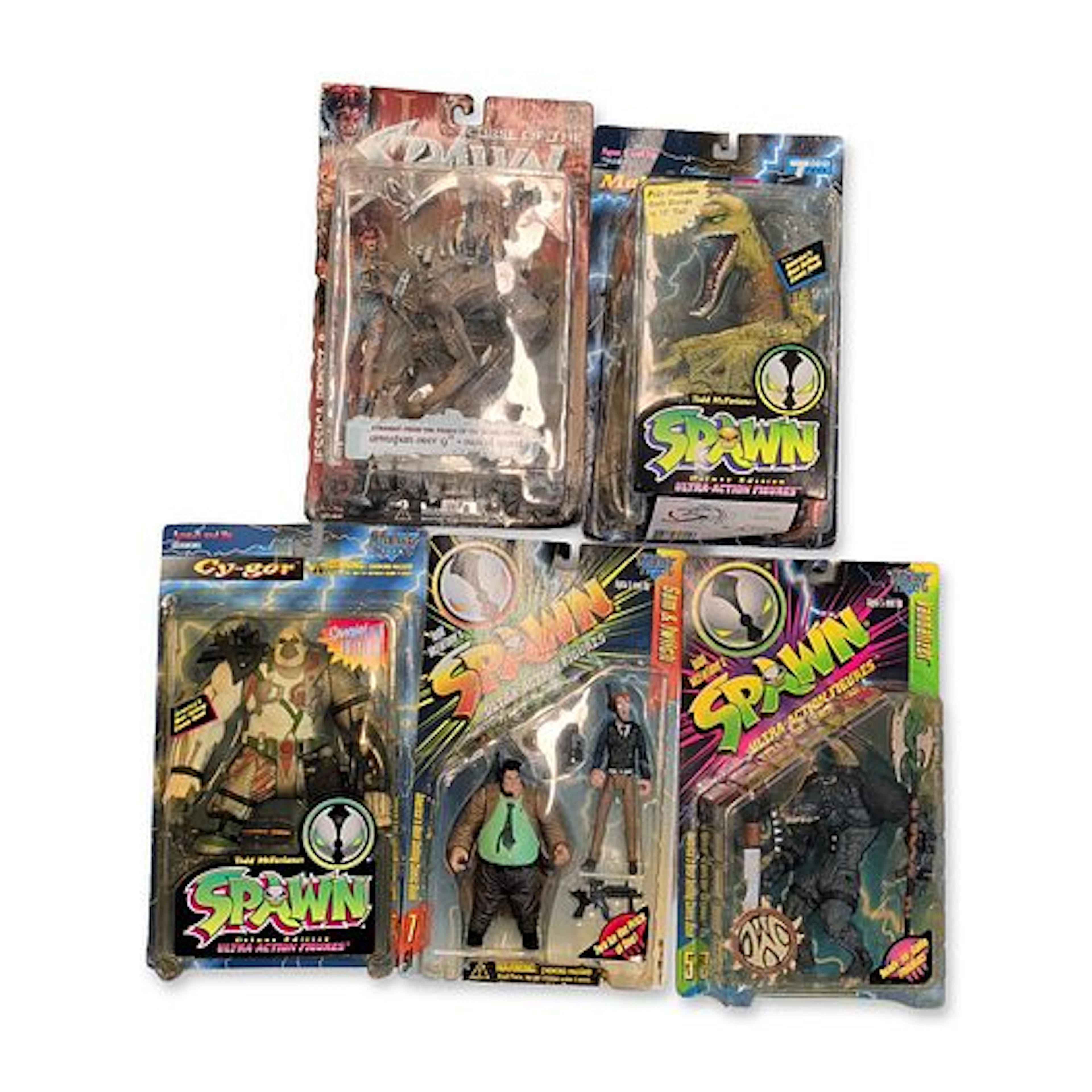 5pc Todd McFarlane Spawn Action Figures