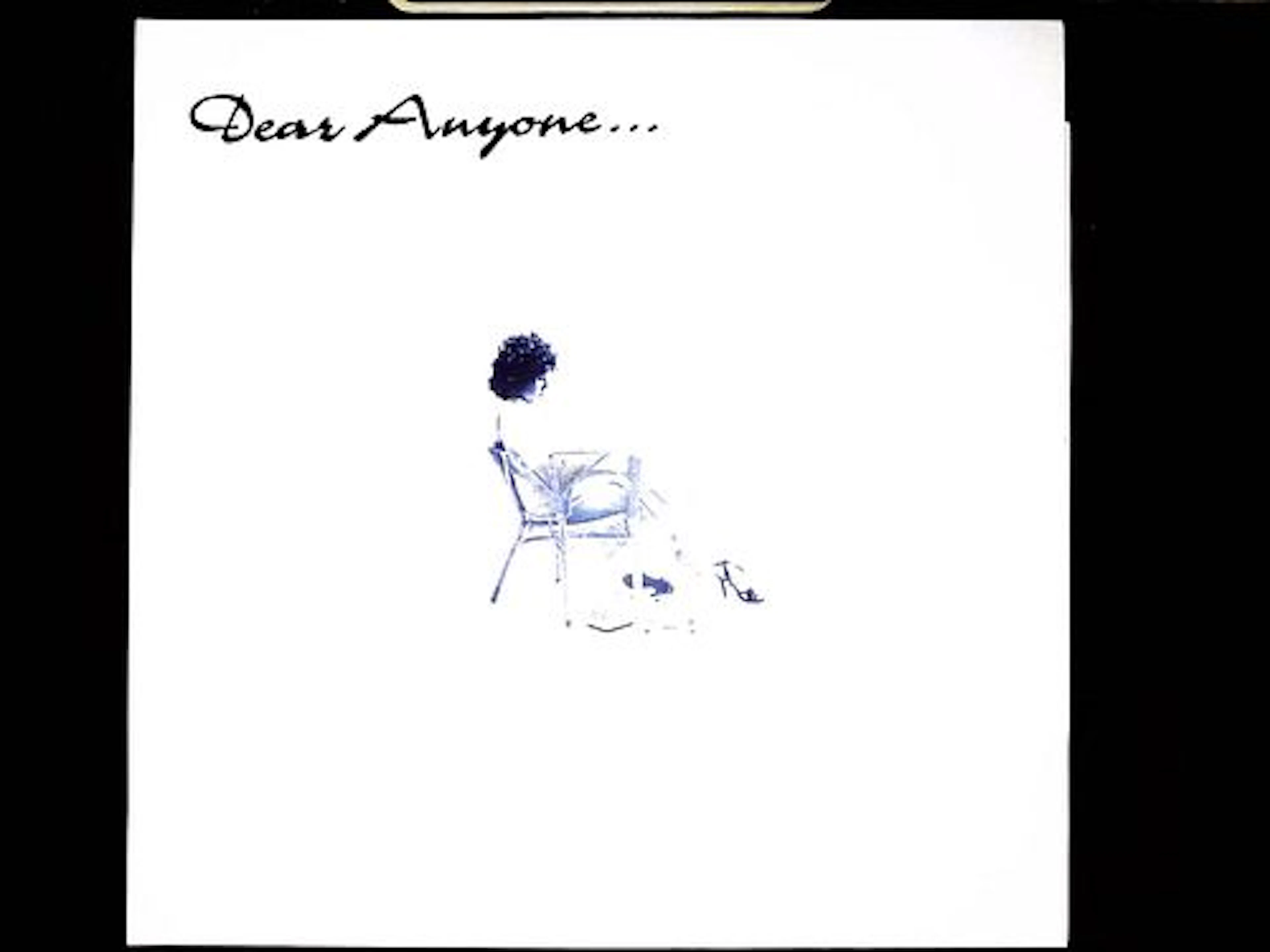 Dear Anyone Original Concept Musical Recording Vinyl LP