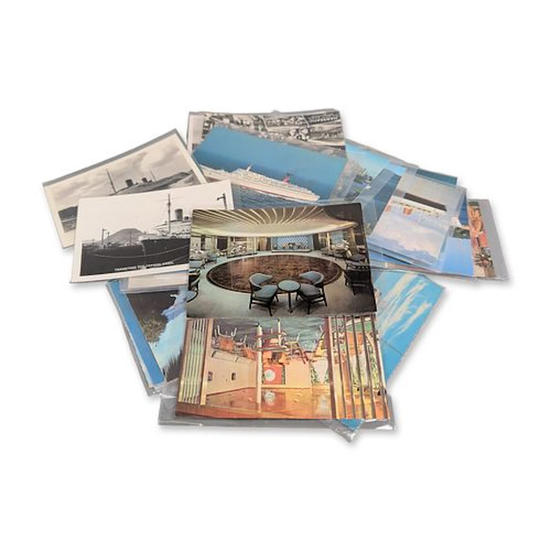 Collection of North German Lloyd Maritime Postcards