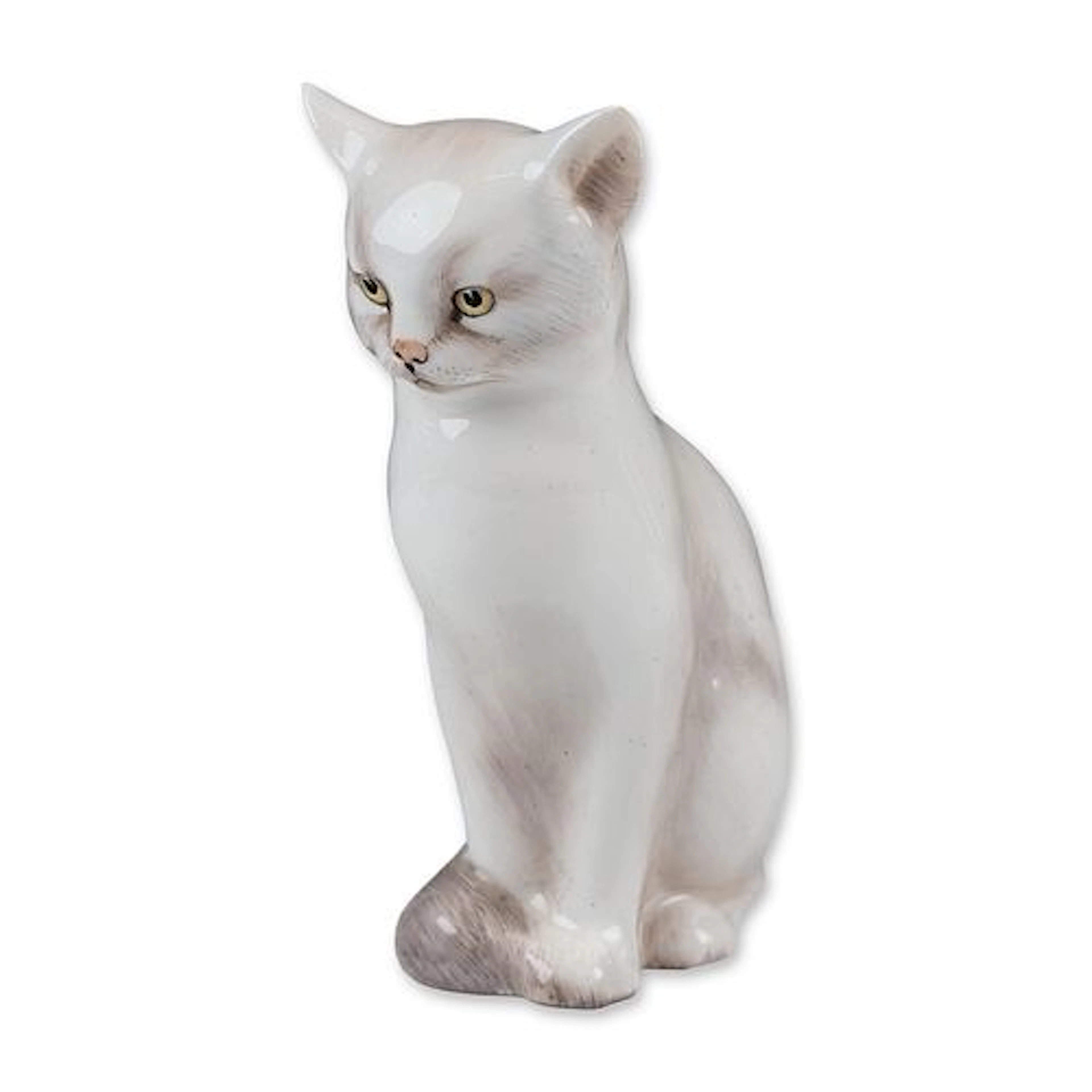 Royal Doulton Colorway Porcelain Figurine, Cat Seated