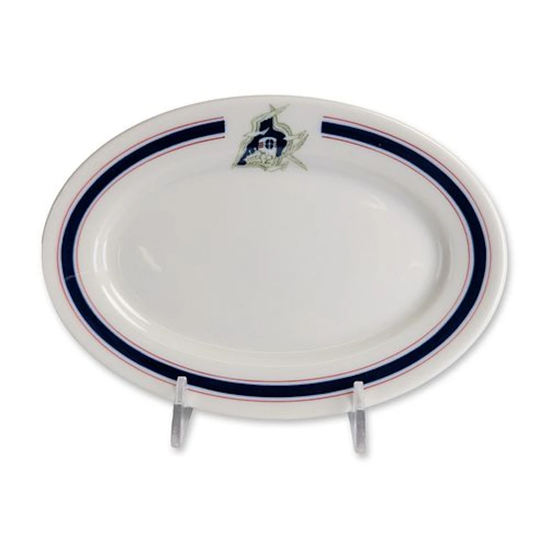 Syracuse China Alcoa Steamship Company Lines Porcelain Dish