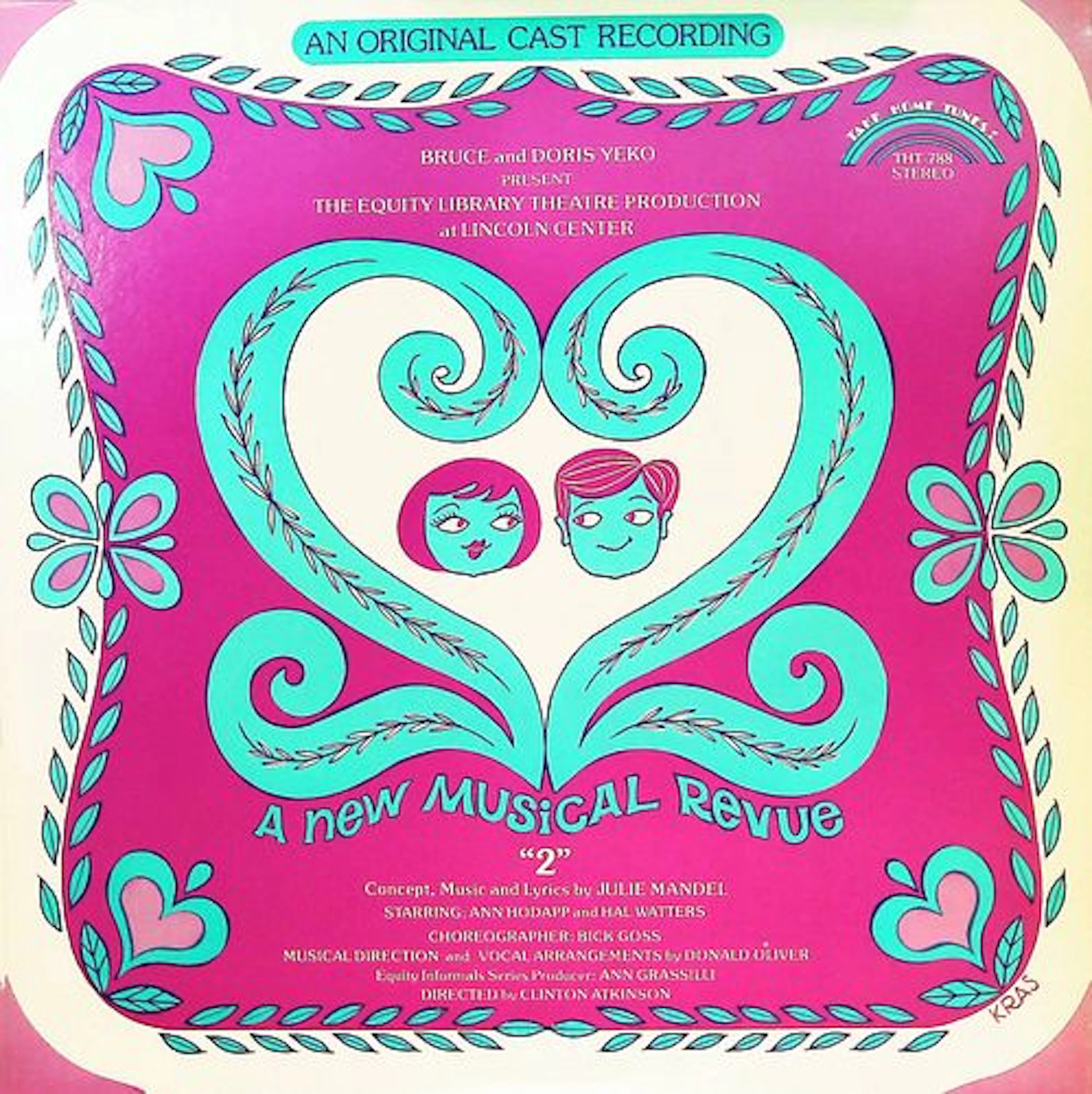 A New Musical Revue 2 Cast Recording LP