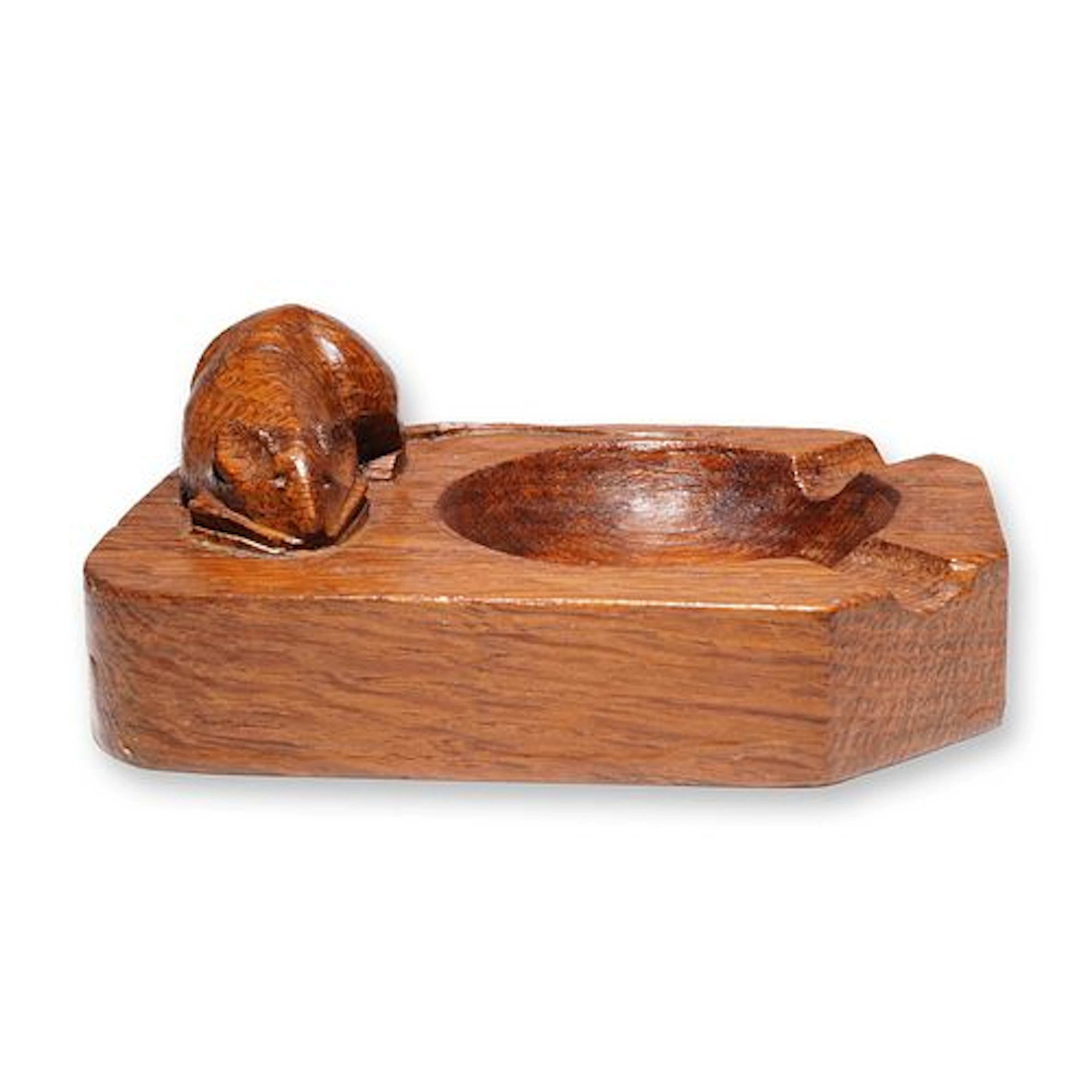 Robert 'Mouseman' Thompson Oak Ashtray