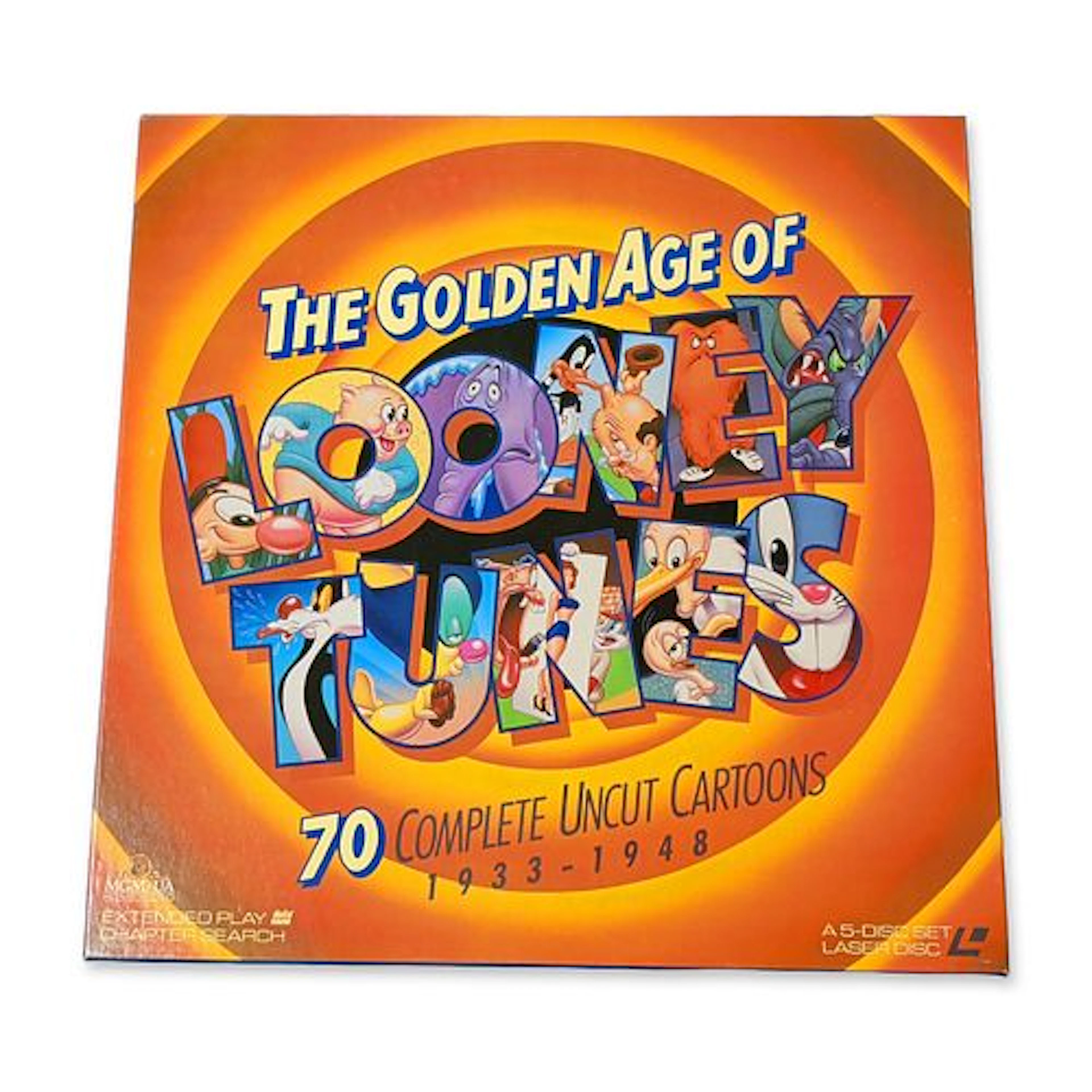 The Golden Age of Looney Tunes LaserDisc Box Set