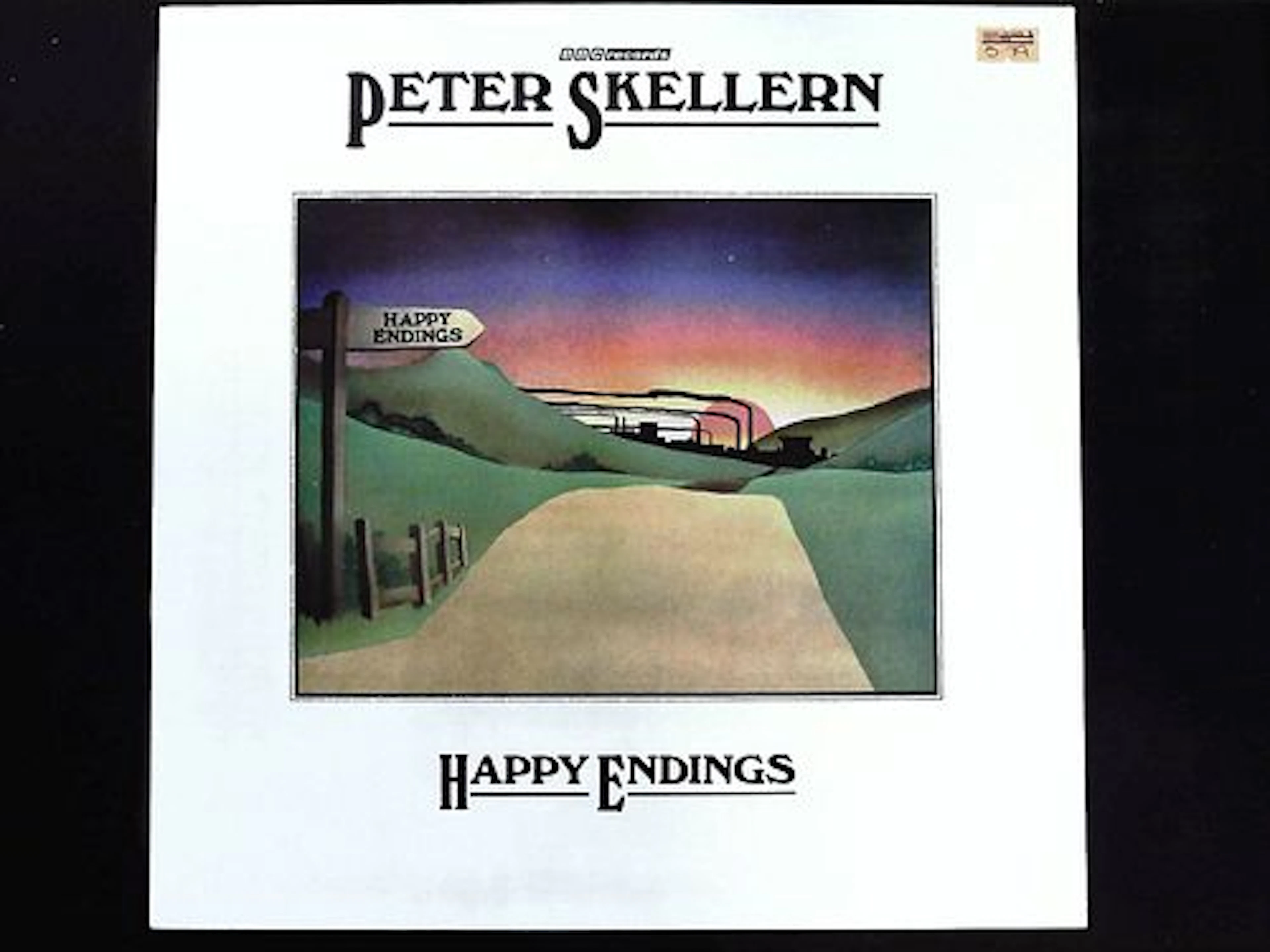 Peter Skellern. Happy Endings. BBC Records, 1980, LP Vinyl Record