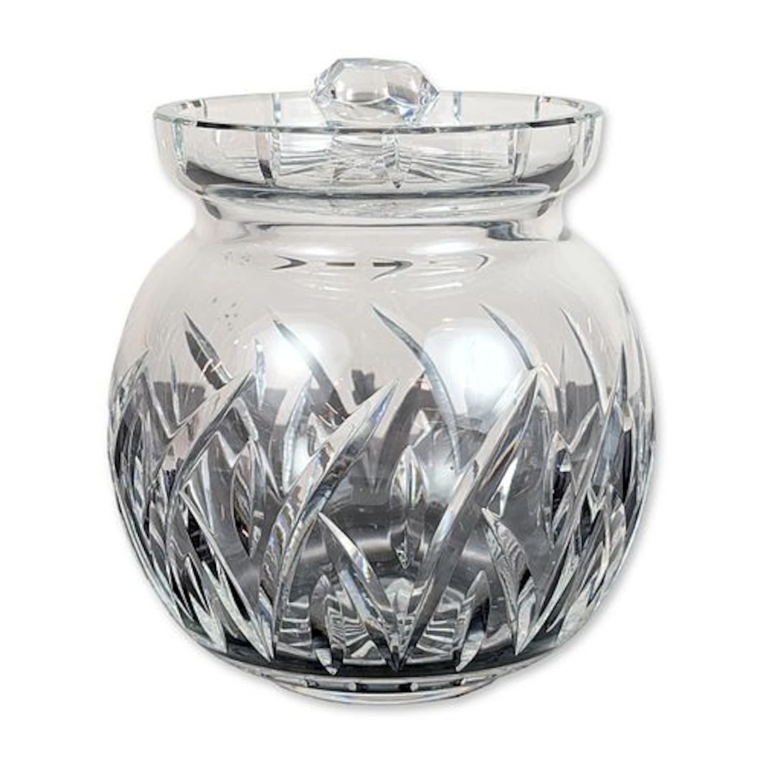Waterford Crystal Lucerne Lidded Biscuit Barrel