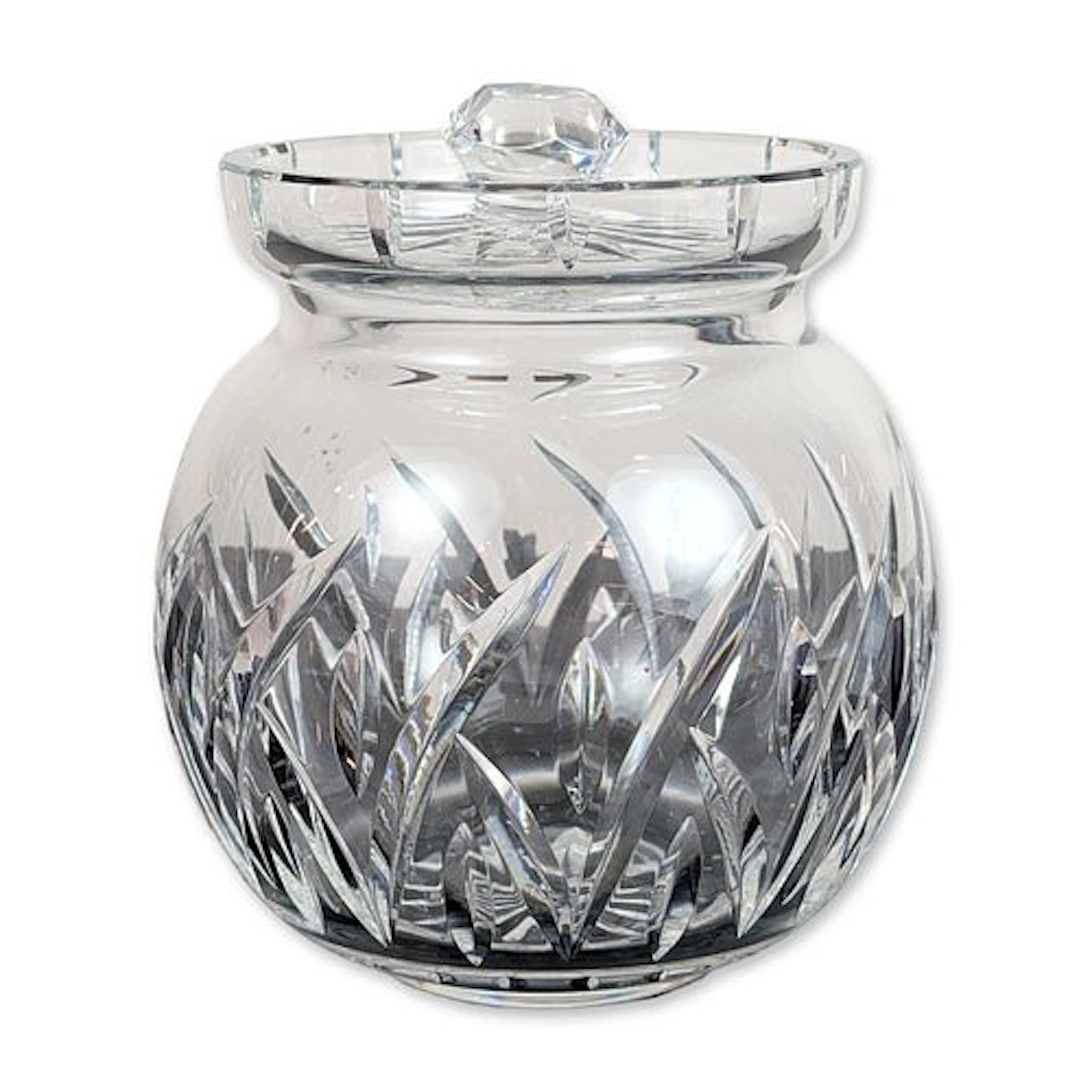 Waterford Crystal Lucerne Lidded Biscuit Barrel