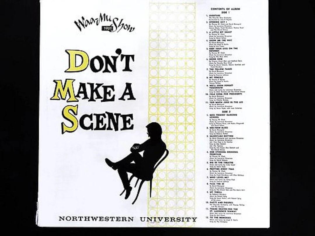 Northwestern University Waa-Mu Show 1961 Original Cast Recording