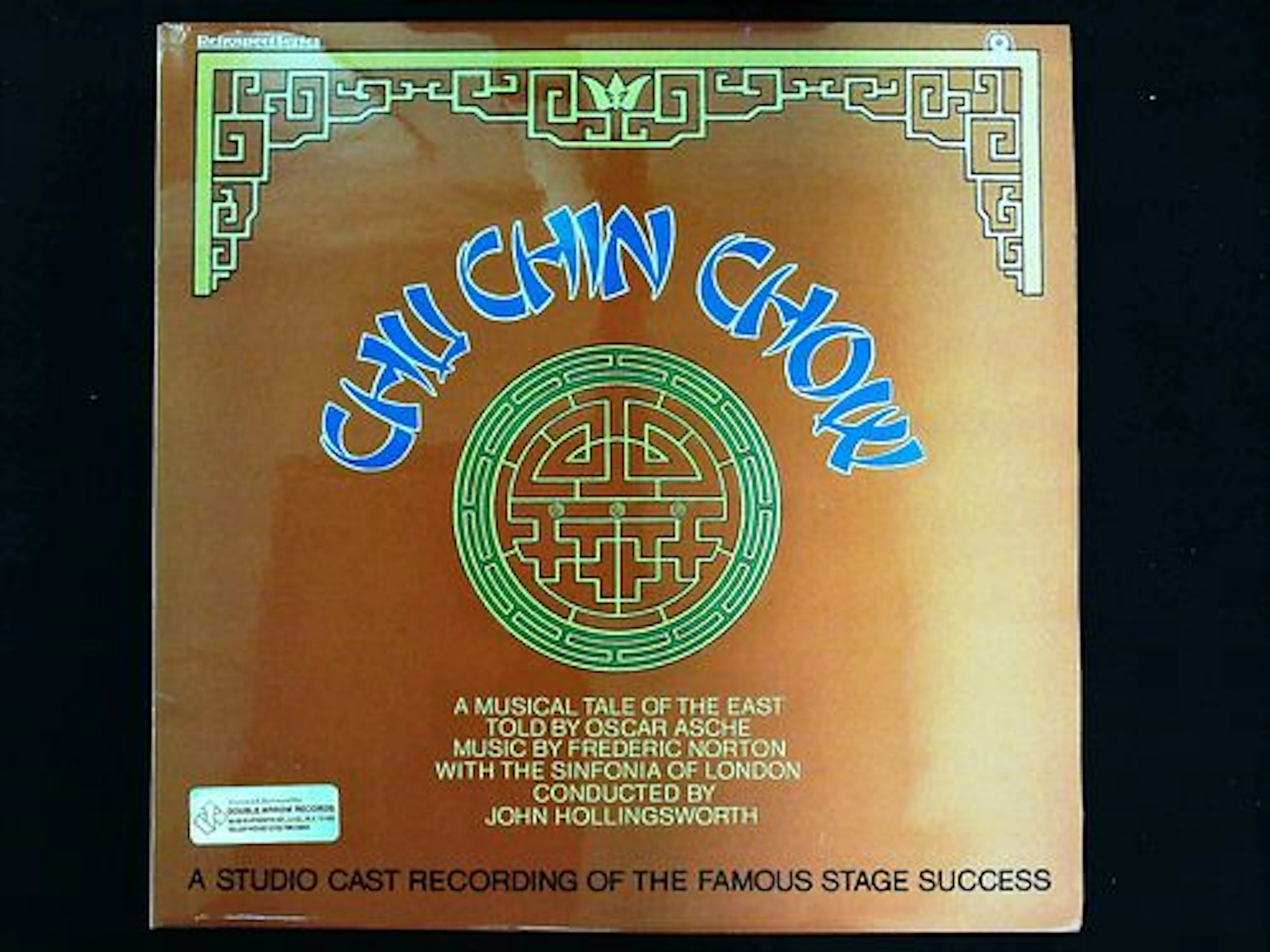 Chu Chin Chow A Musical Tale of the East World Records Vinyl LP WRS 1007