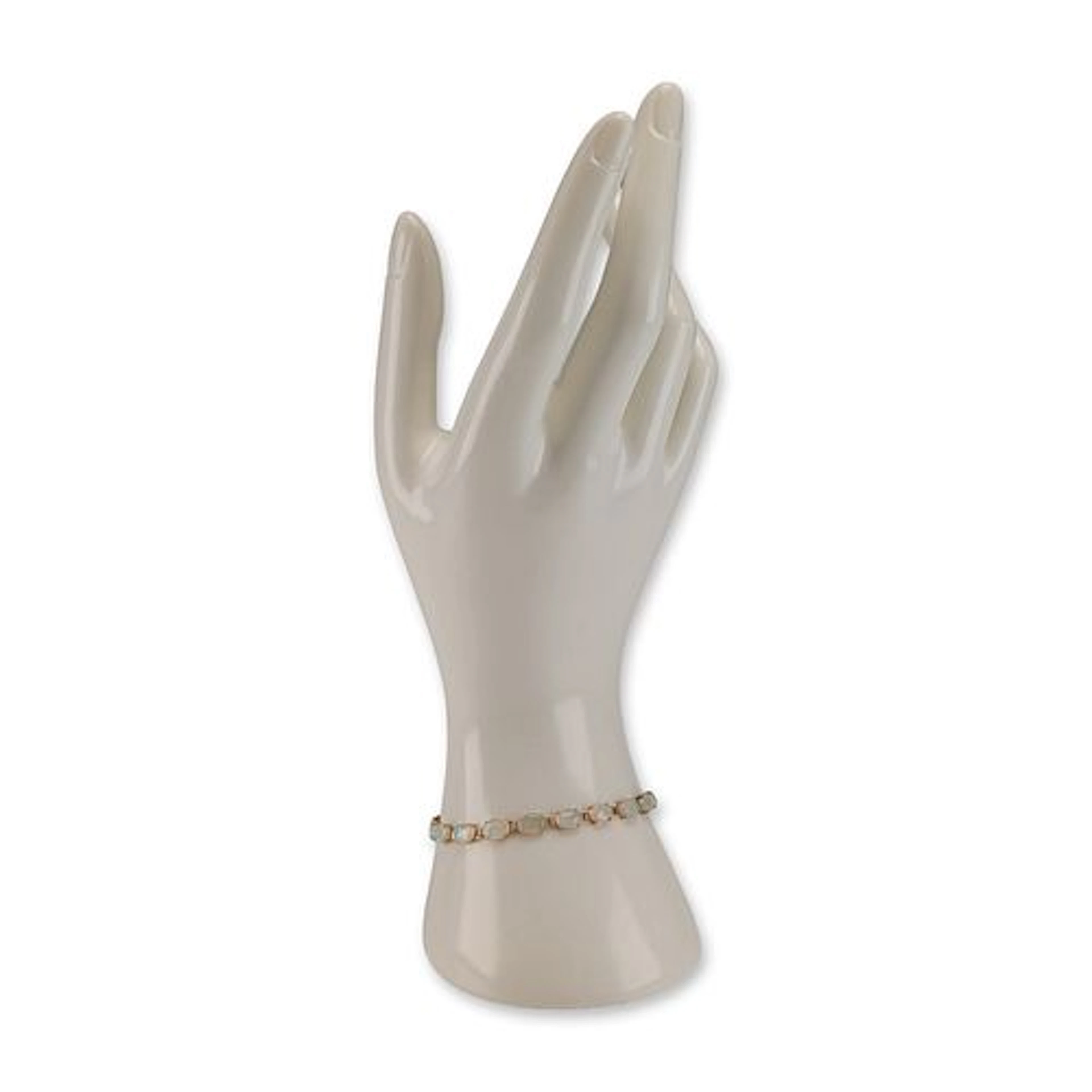 14K Yellow Gold and Opal Link Bracelet