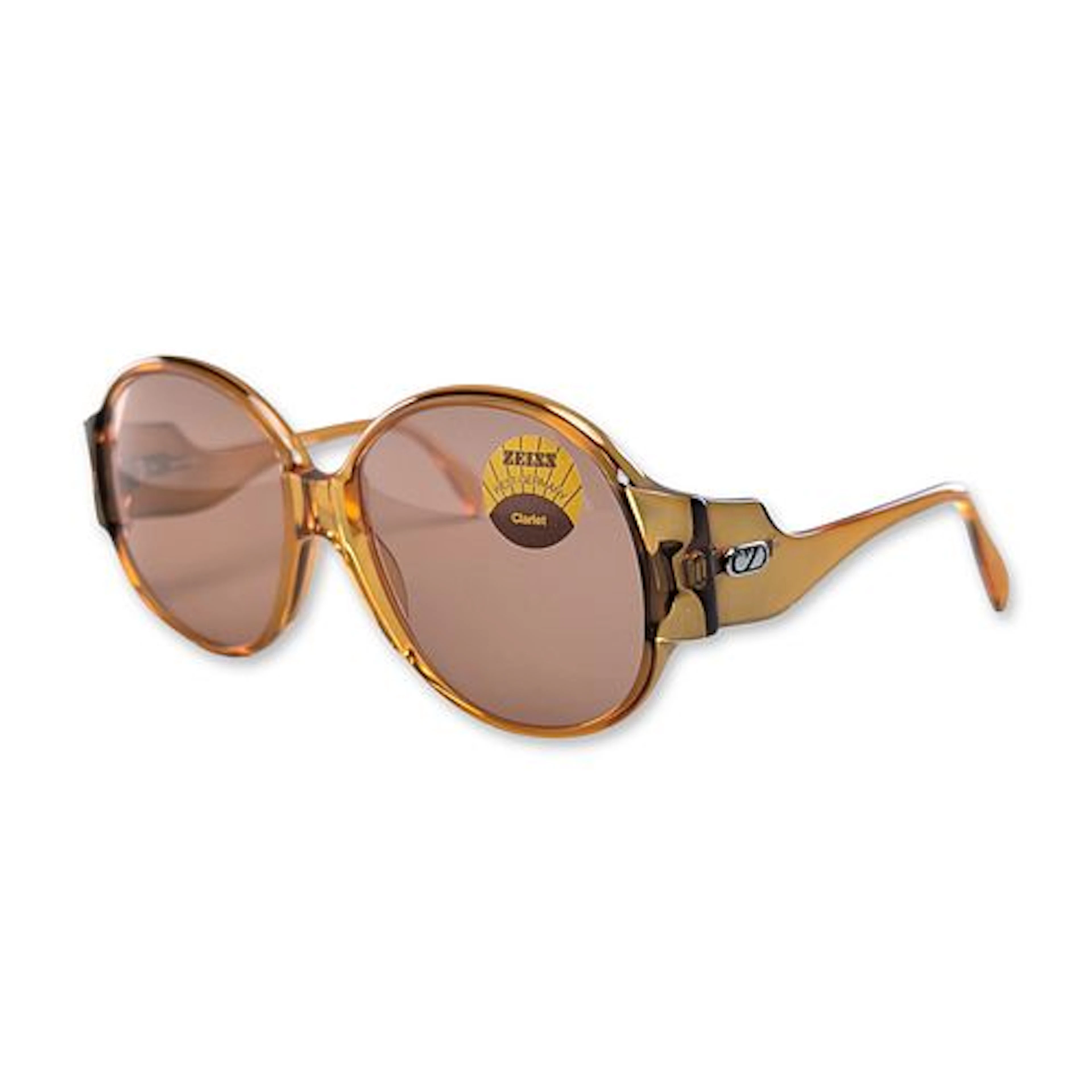 Zeiss Marwitz Amber Acetate Oversized Sunglasses