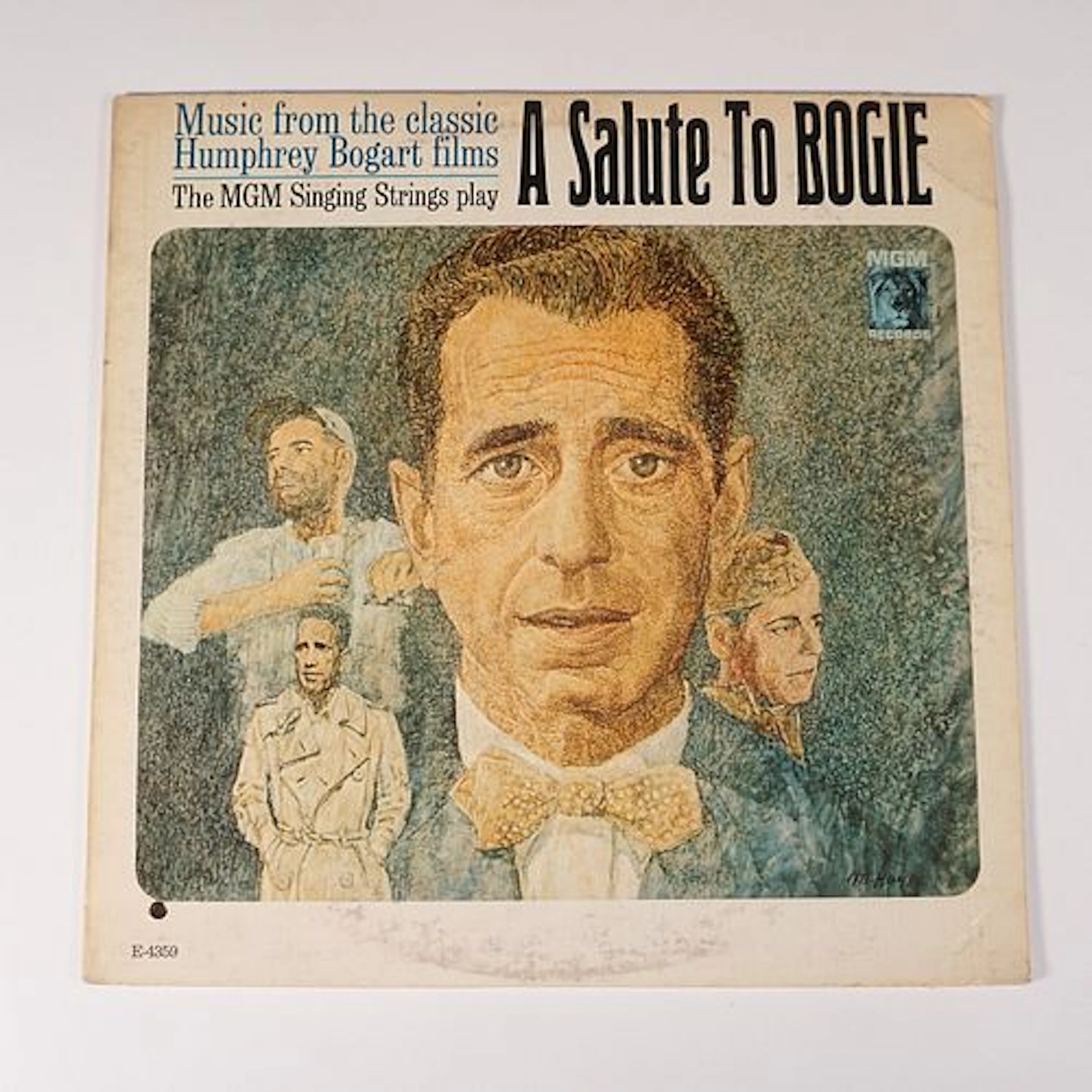 The MGM Singing Strings - A Salute to Bogie (1955) MGM E-4359 Vintage Vinyl LP