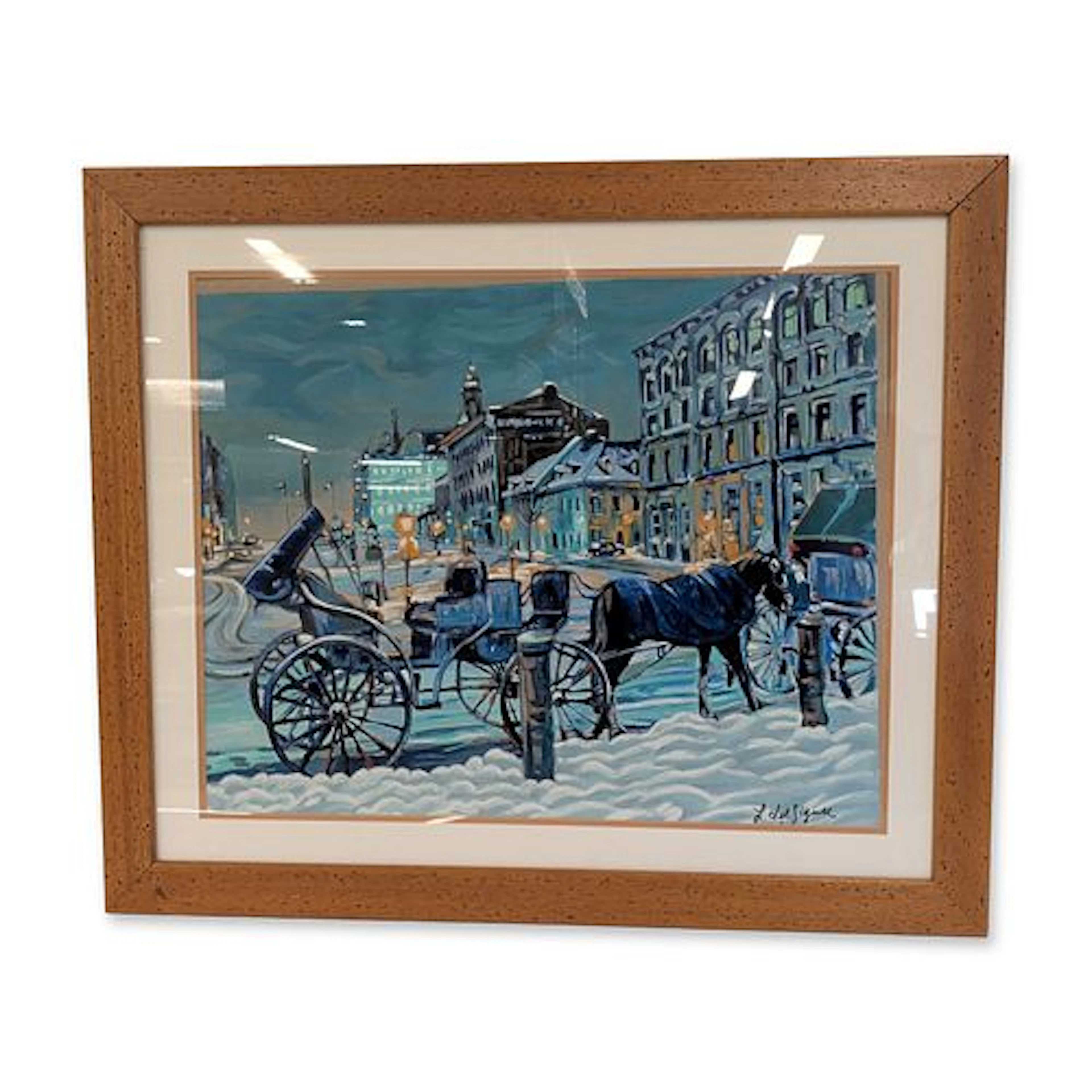 Littorio Del Signore (Italian-Canadian, b. 1938) Serigraph on Paper