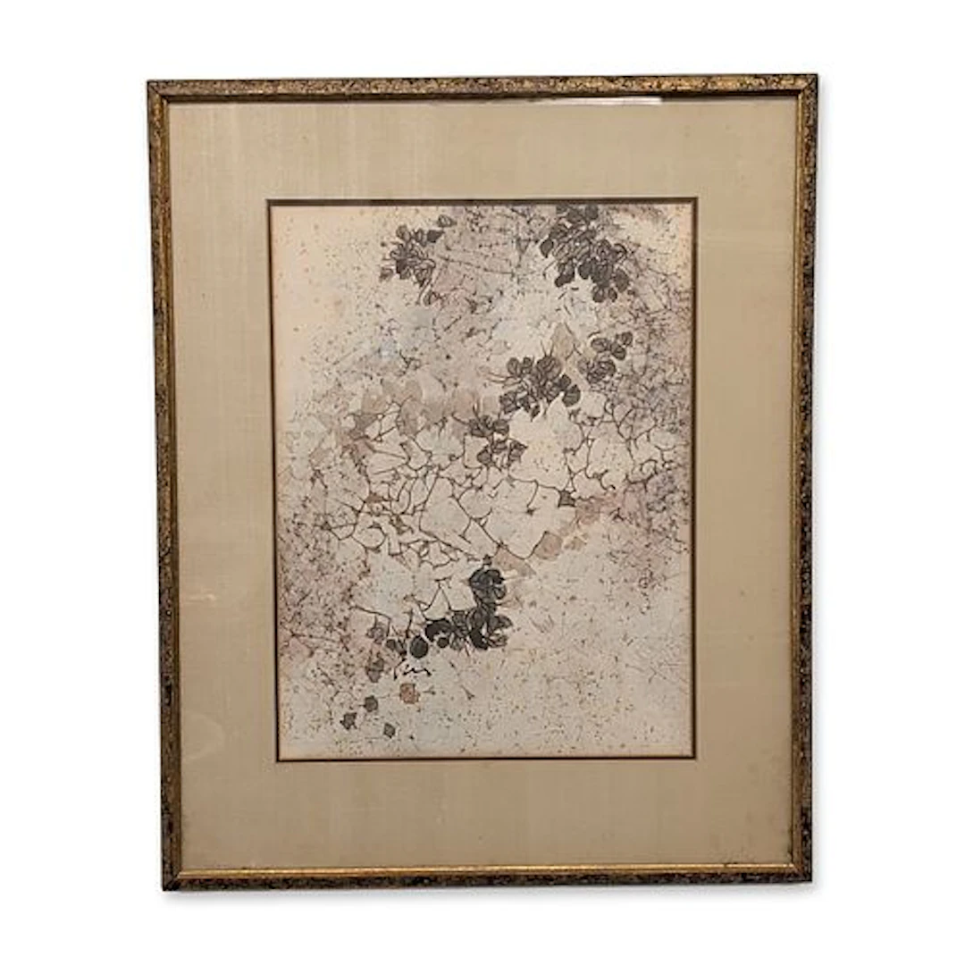 Pang Tseng-Ying (Chinese/American 1916-1997) Print on Paper, Bloom