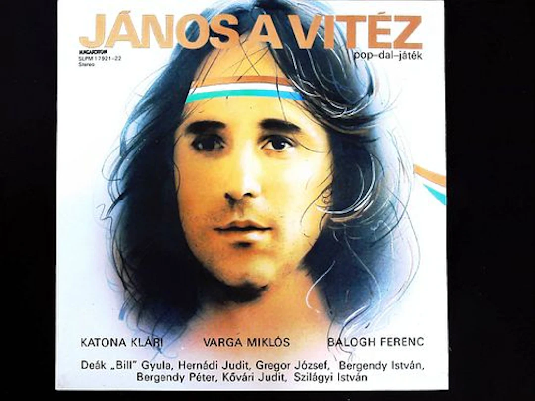 Hungarian Pop-Dal-Jatek Double LP Janos A Vitez Hungaroton Favorit LP Record