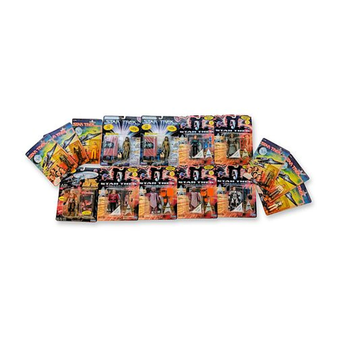 15pc Mego and Playmates Star Trek Action Figures Collection