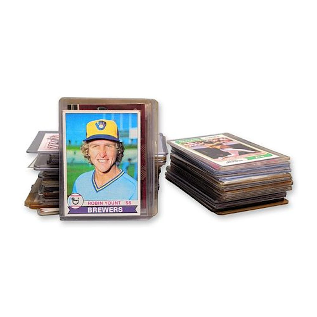 Over 50pc of Vintage and Modern Baseball Trading Cards