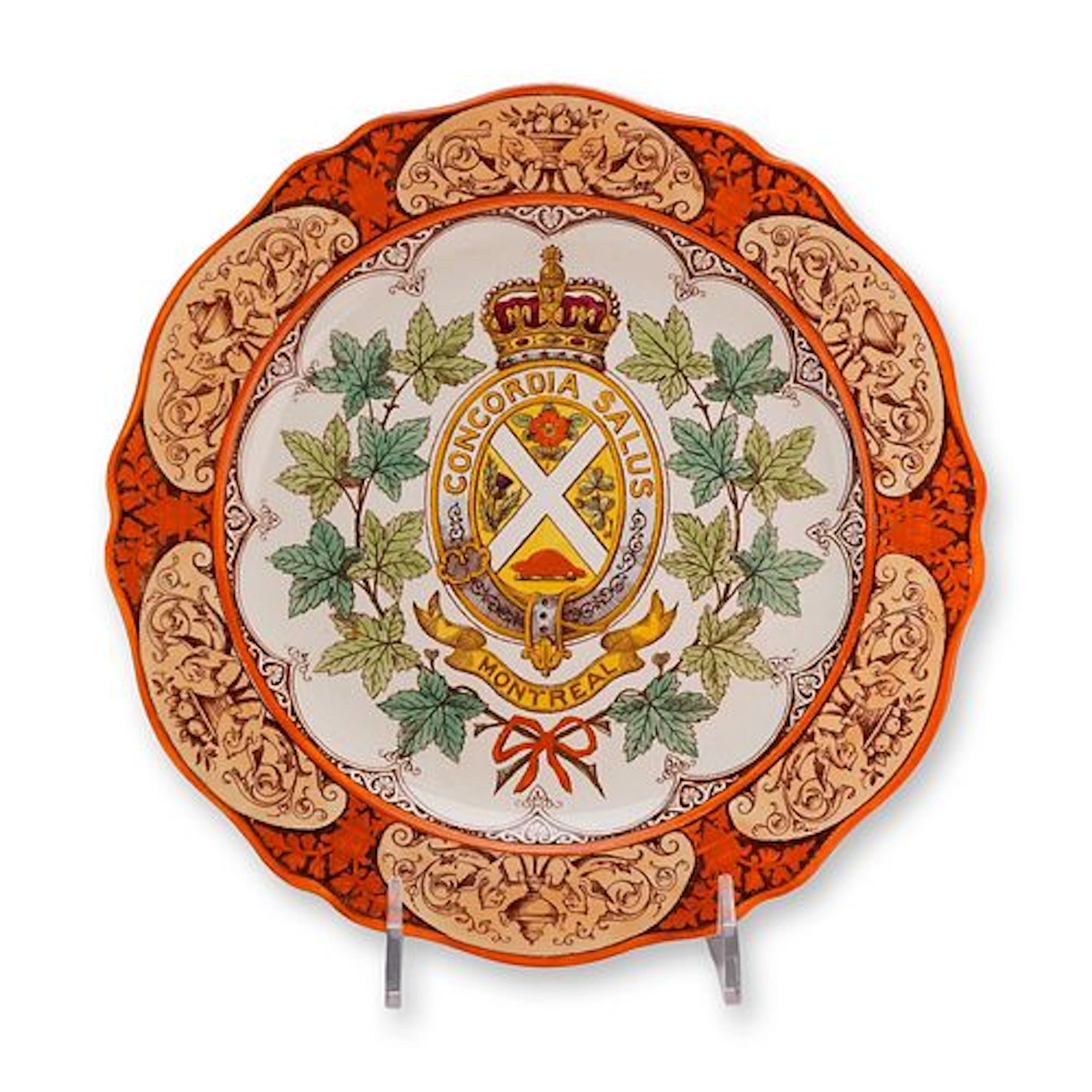 Wedgwood Etruria Earthenware Commemorative Plate, Montreal