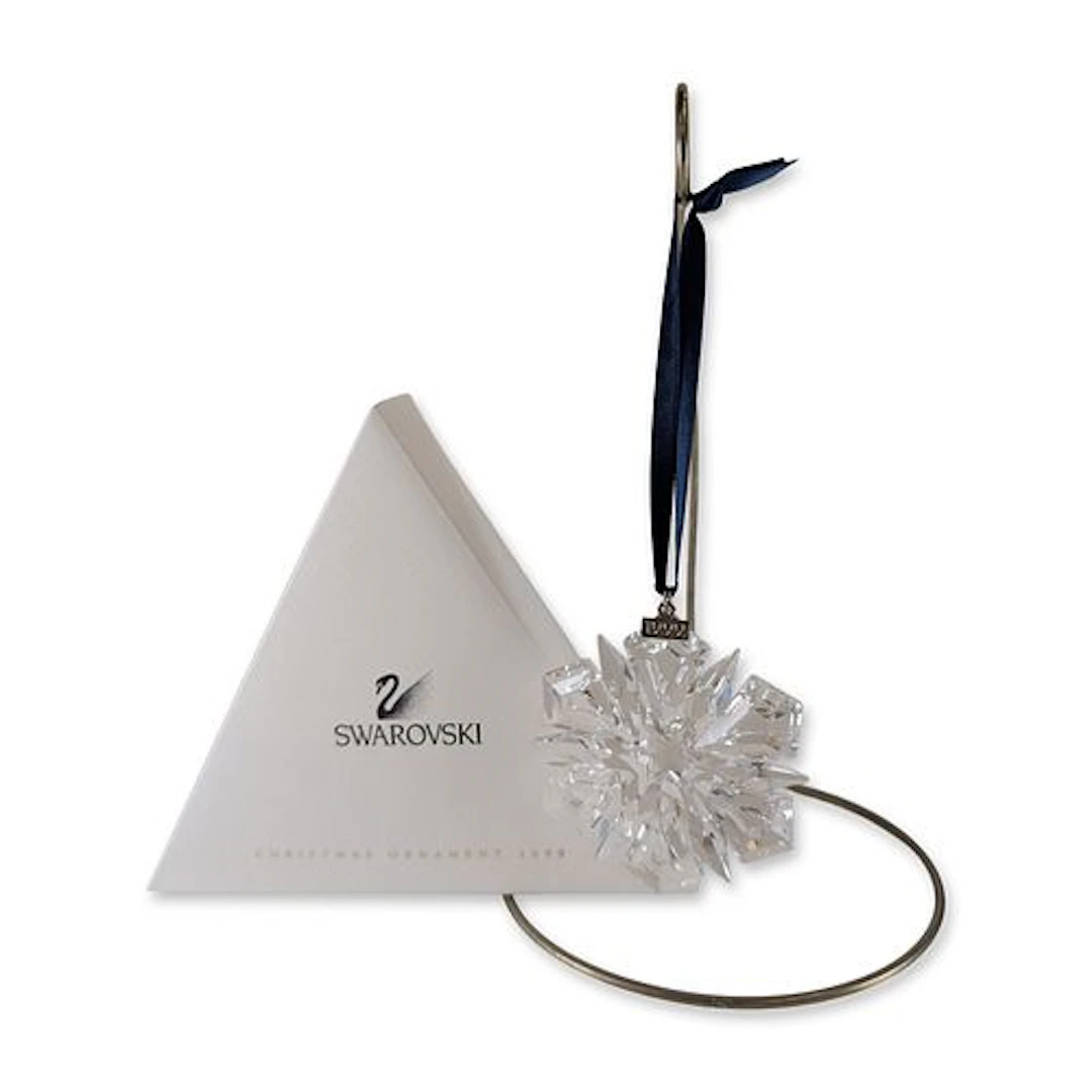 Swarovski Crystal 1999 Annual Edition Christmas Ornament Snowflake
