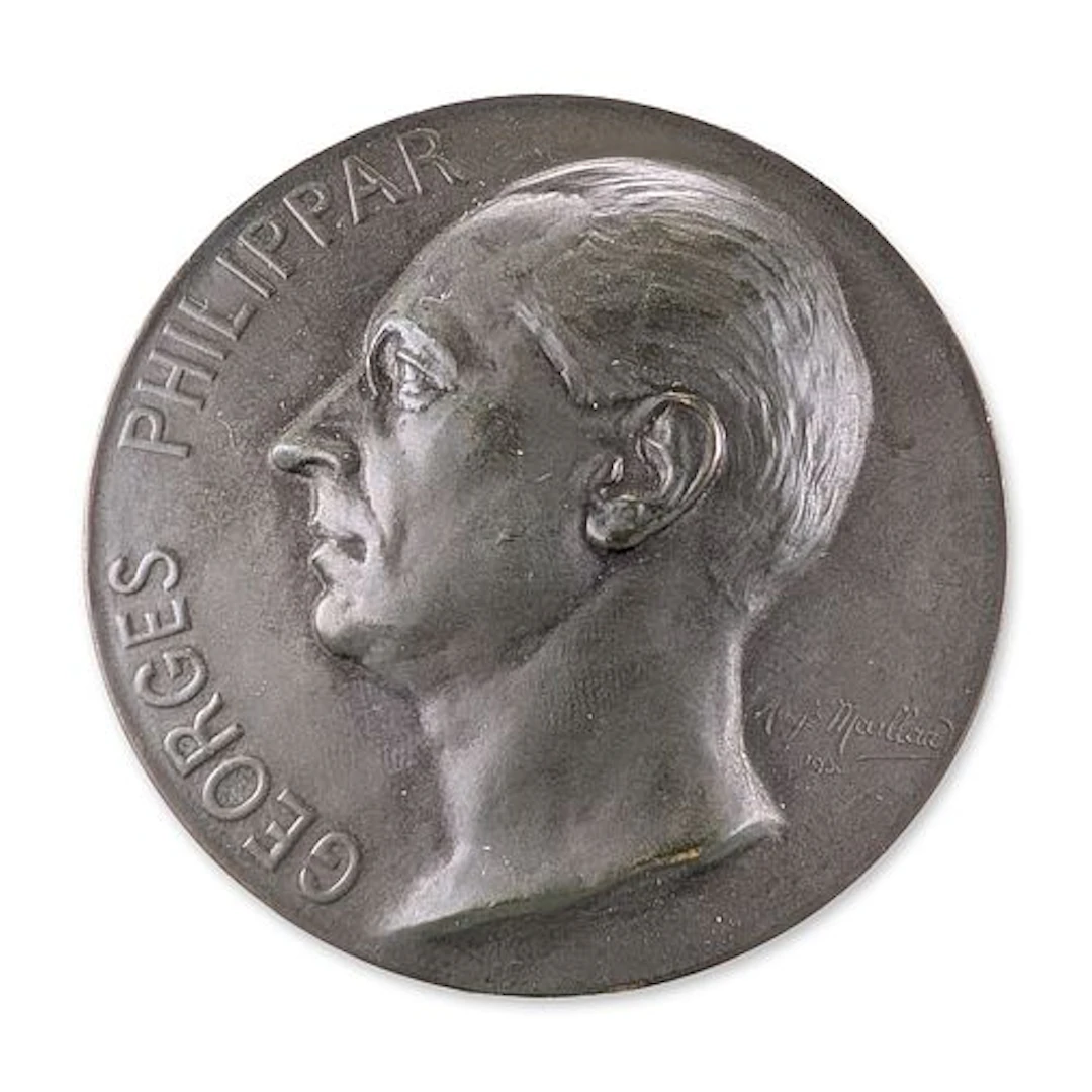 Georges Philippar Messageries Maritimes Bronze Medal 1930