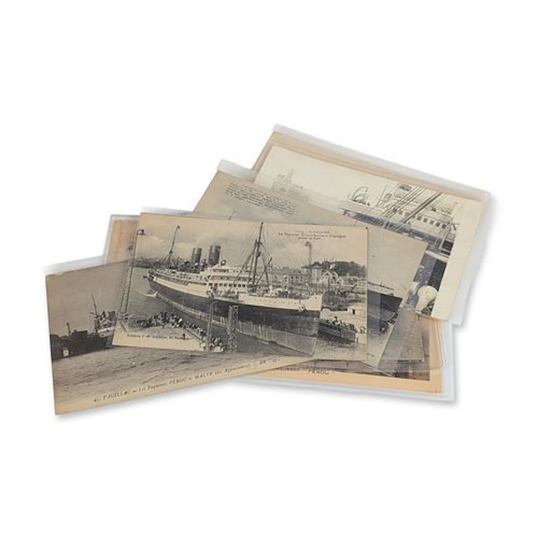 10pc Collection of French Line Ocean Liner Postcards