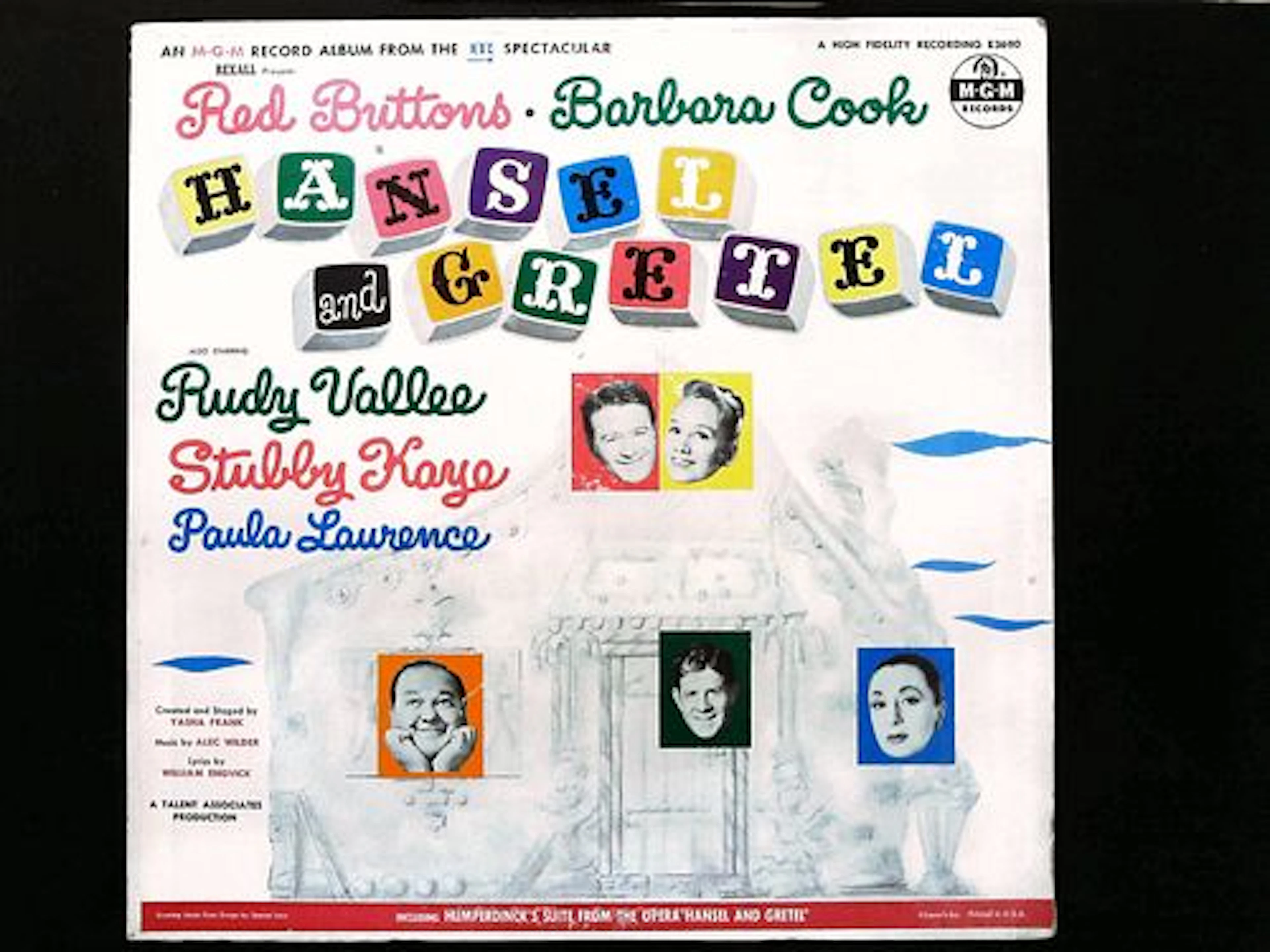 Hansel and Gretel Original TV Cast Recording MGM Records E3690 LP