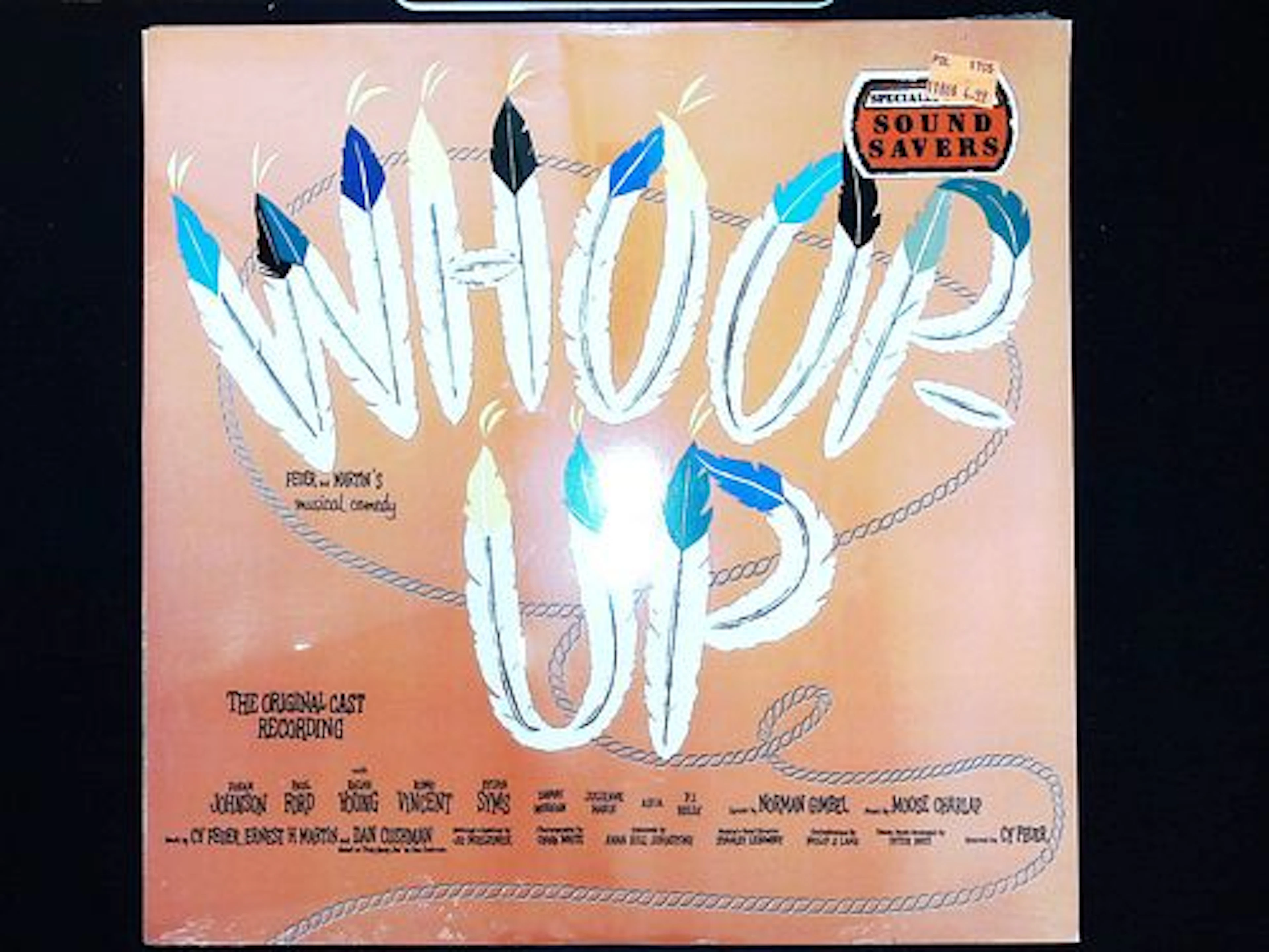 Whoop-Up Original Cast Recording 1988 Vinyl LP Reissue
