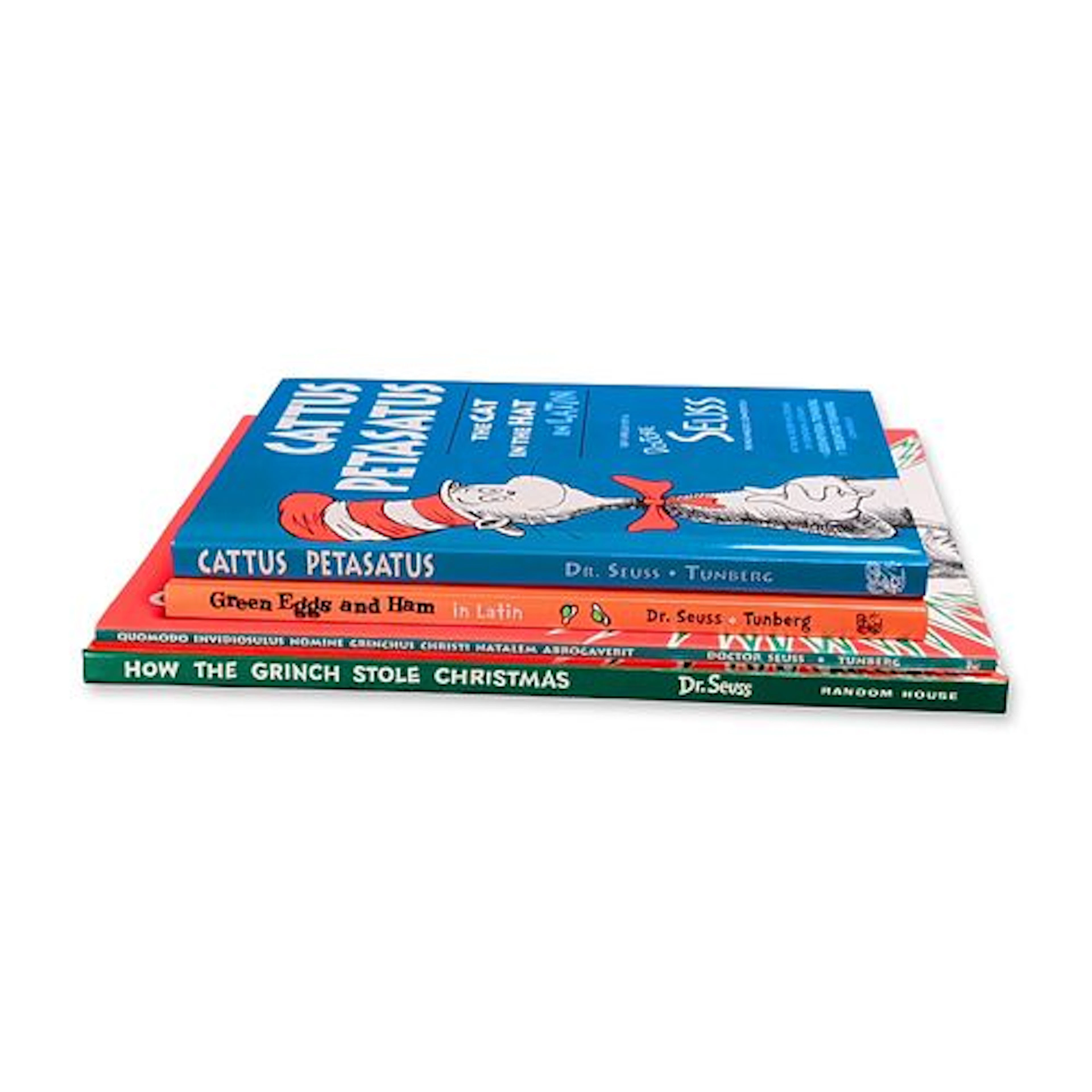 A Collection of Dr. Seuss Books including Latin Editions