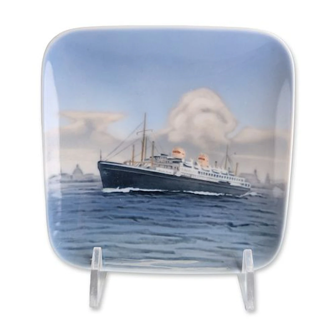 Royal Copenhagen M/S Batory Porcelain Commemorative Dish