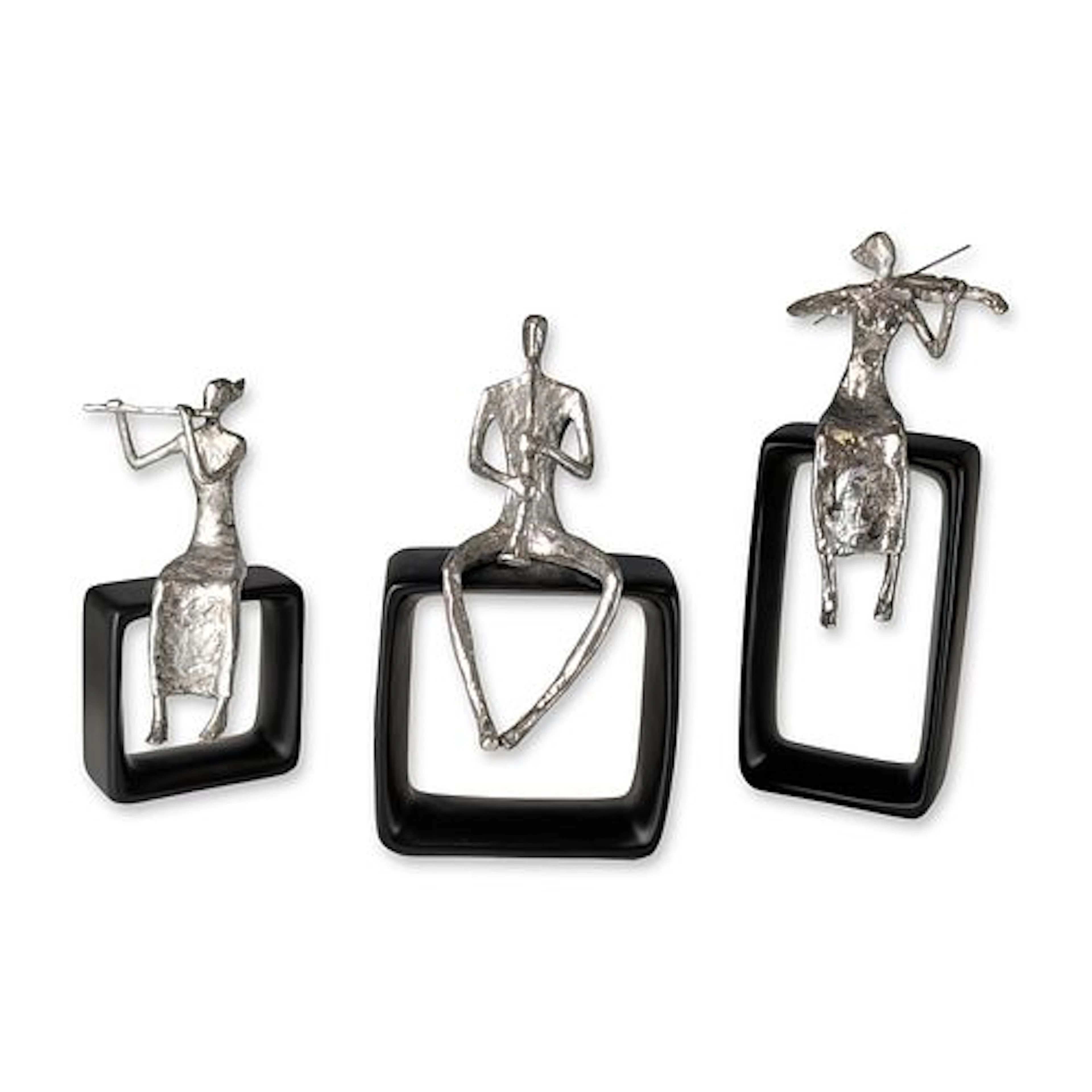 3pc Uttermost Musical Ensemble Figurines